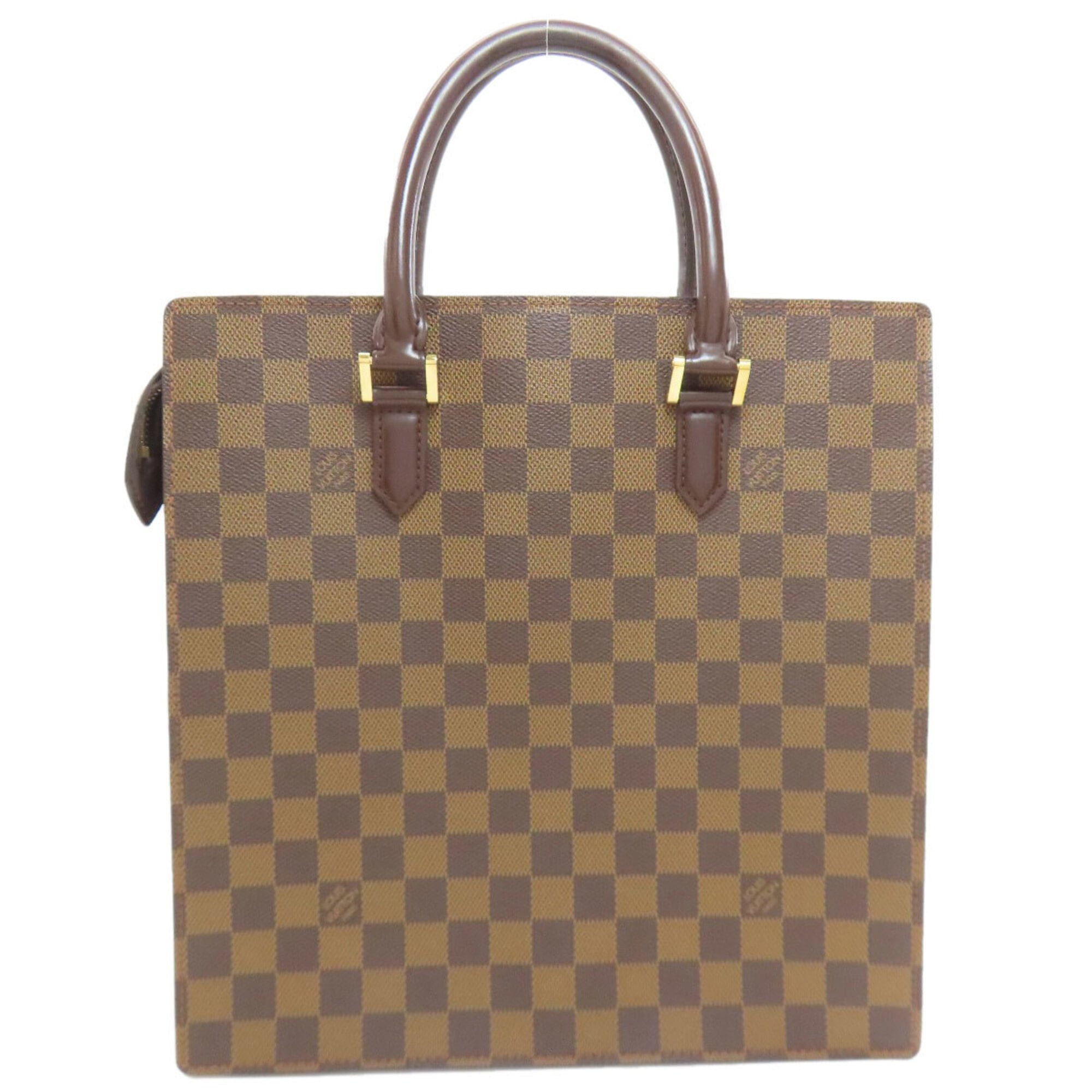 Louis Vuitton Damier Damier Canvas Ebene Damier Canvas Handbag (Pre-Owned)