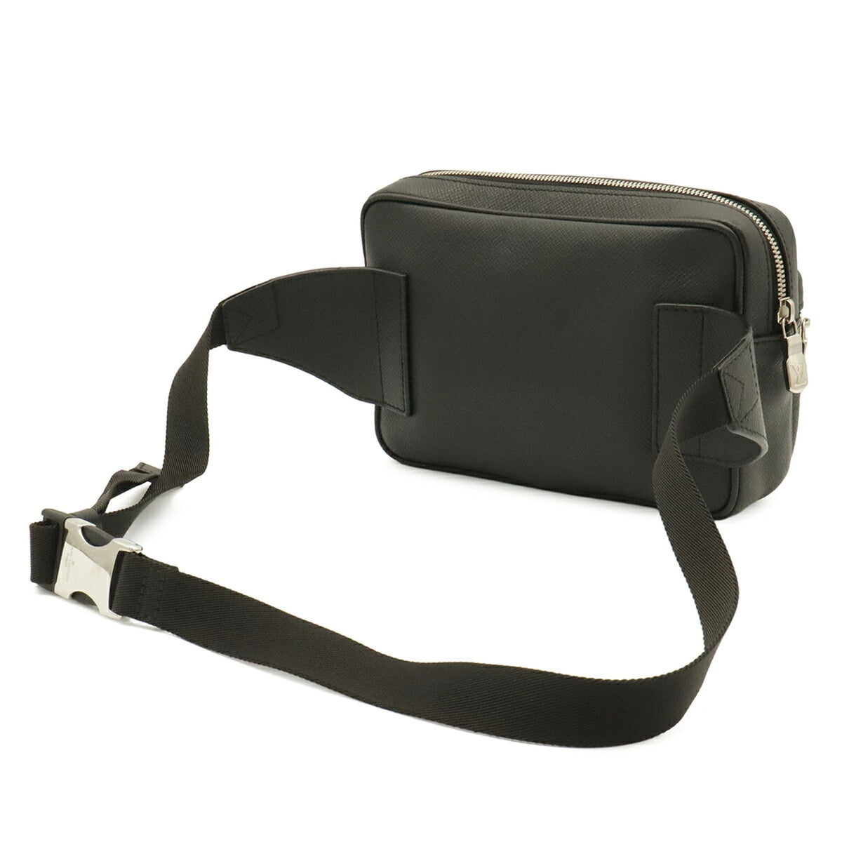 Louis Vuitton Noir Taiga Leather Leather Fanny Pack Pouch (Pre-Owned)
