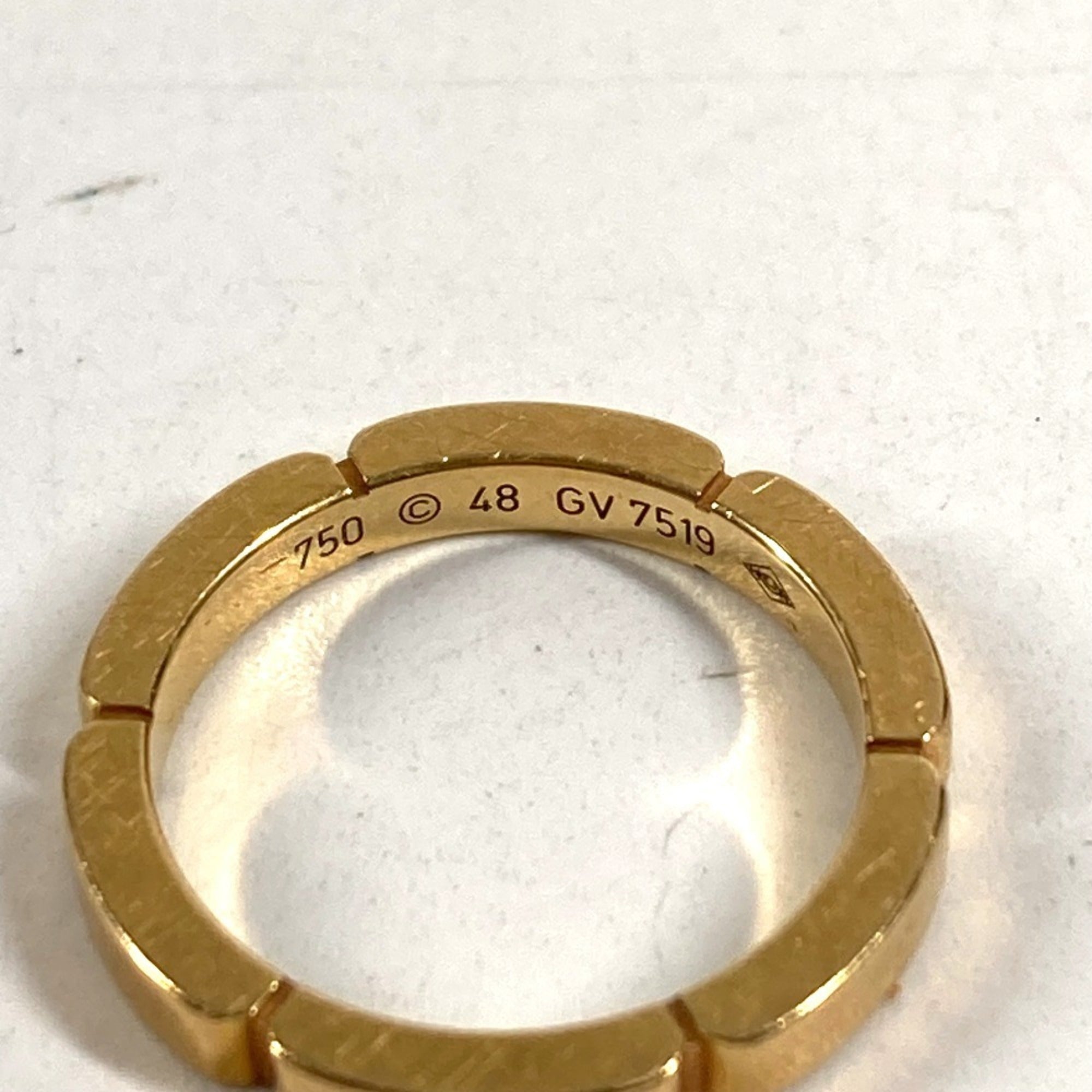 Cartier Gold Band Ring (Pre-Owned)