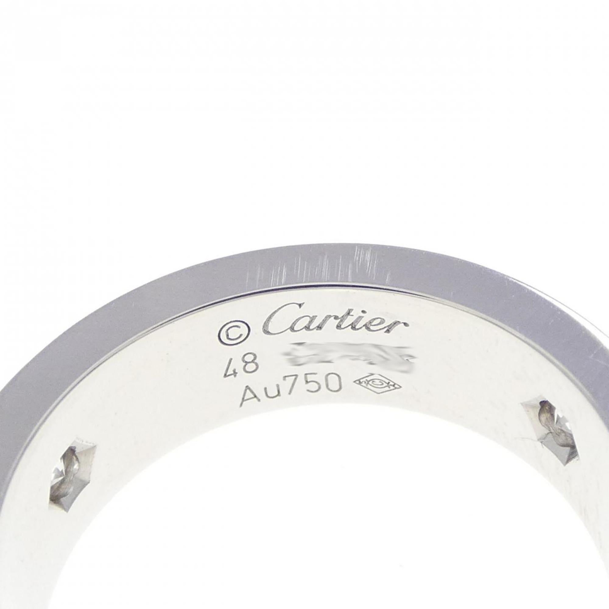 Cartier Love White Gold (18K) Band Ring (Pre-Owned)