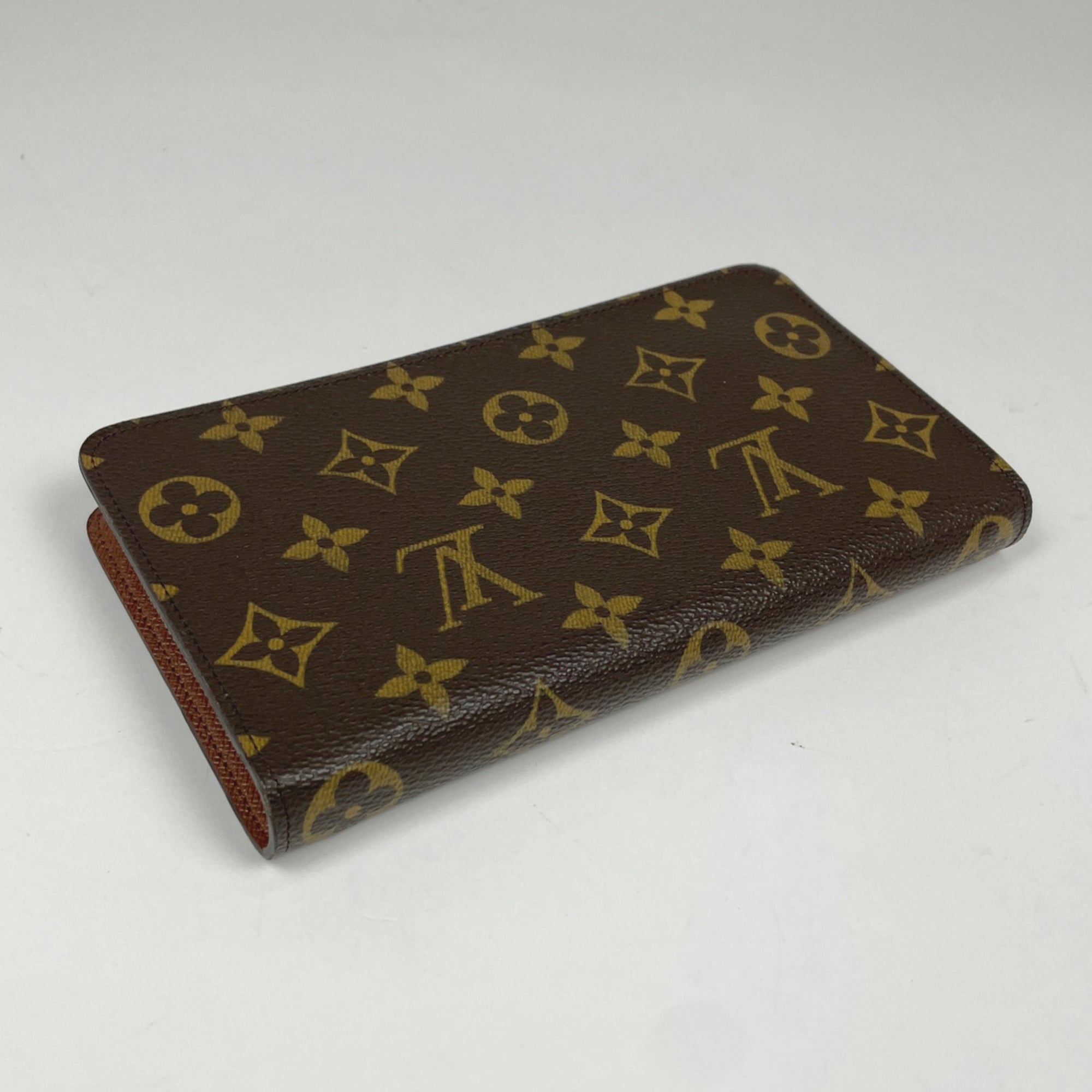 Louis Vuitton Brown Monogram Monogram Long Wallet (Bi-Fold) (Pre-Owned)