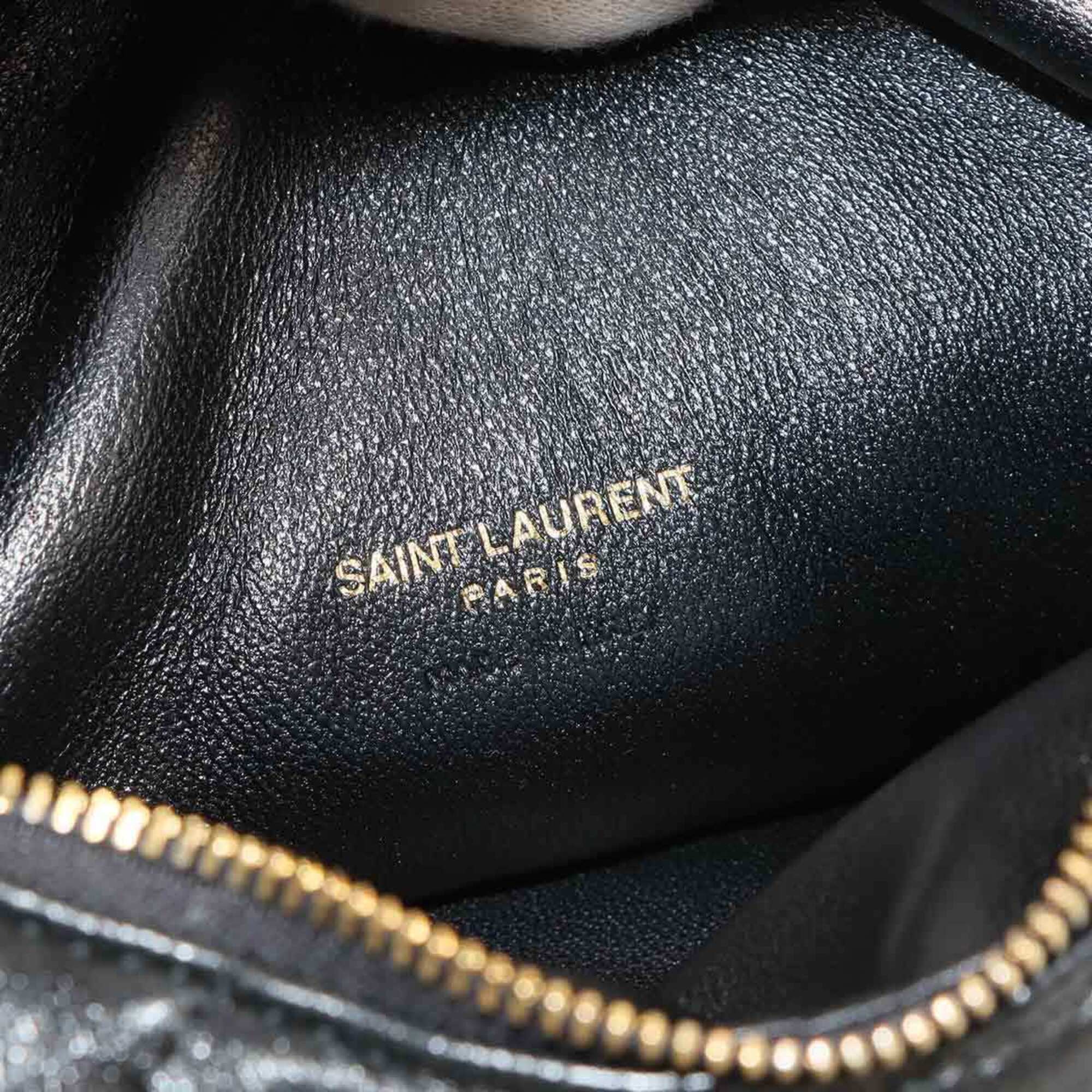 Saint Laurent Black Leather Handbag (Pre-Owned)