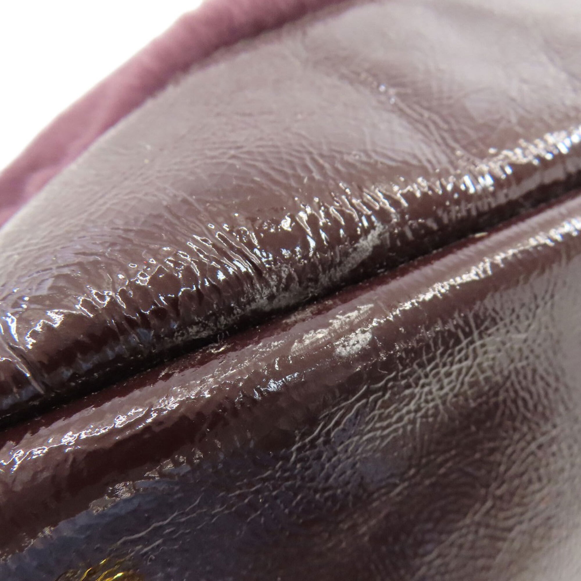 Longchamp Purple Fur Tote Bag (Pre-Owned)