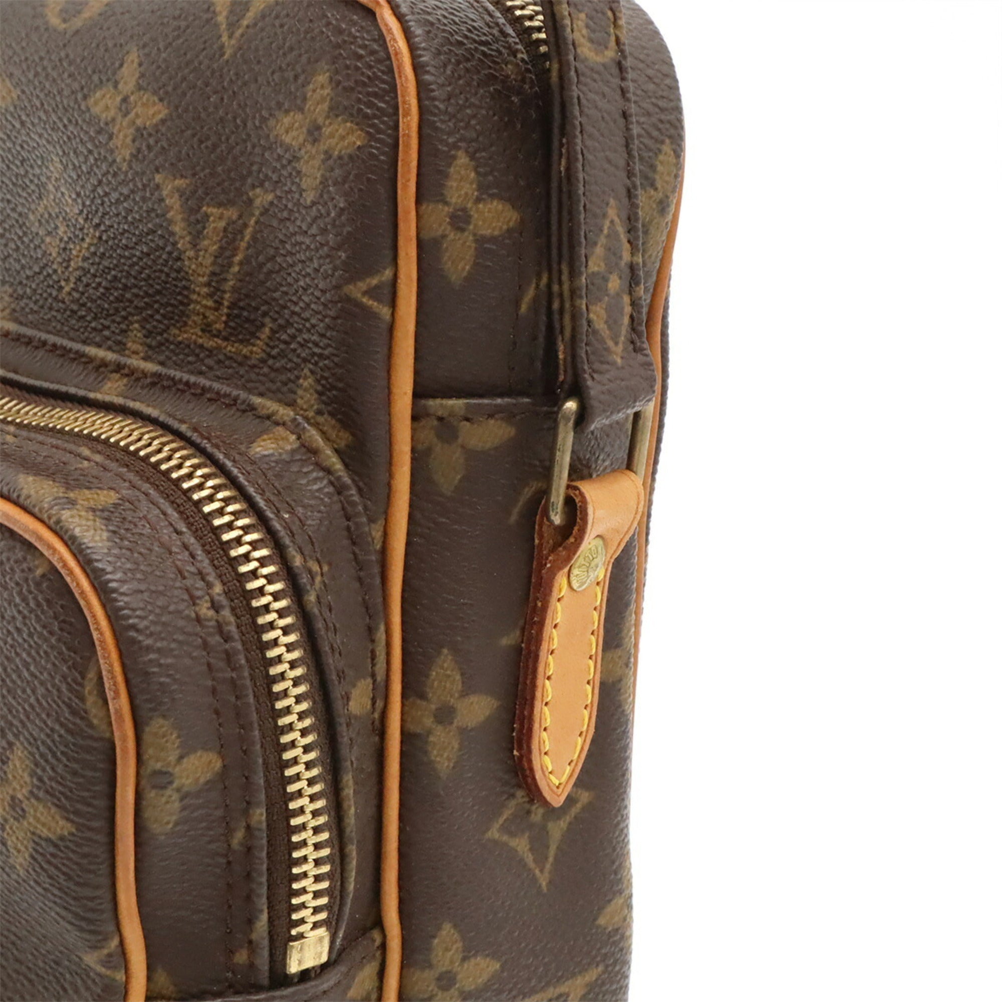 Louis Vuitton Brown Monogram Canvas Pochette Shoulder Bag (Pre-Owned)