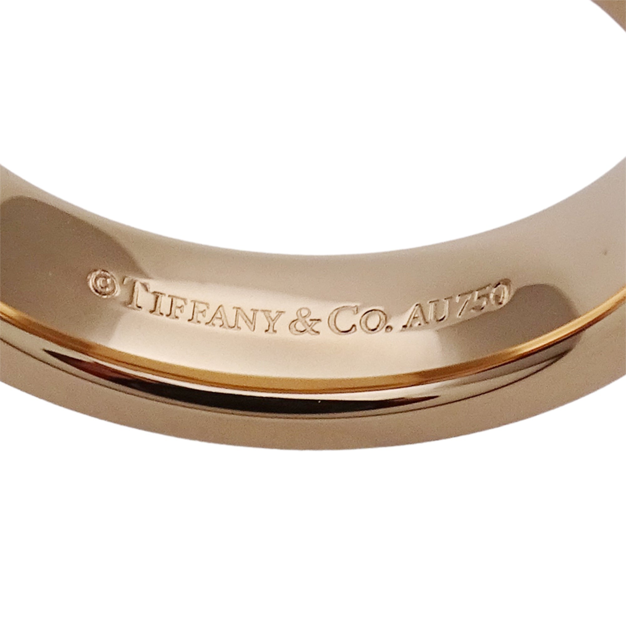 Tiffany Pink Gold Pink Gold (18K) Band Ring (Pre-Owned)