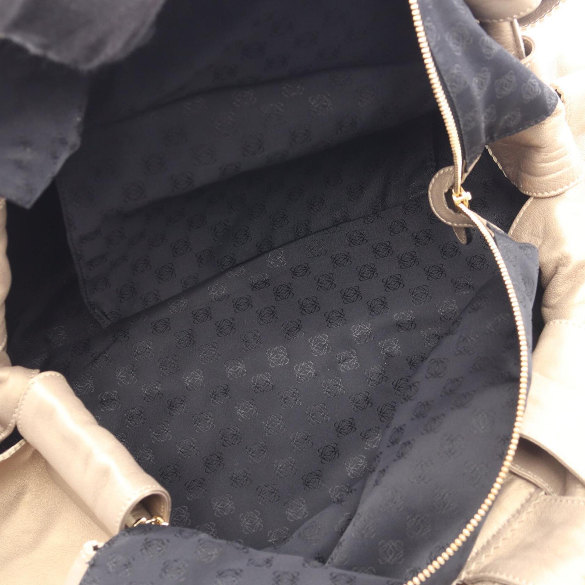 Loewe Brown Leather Handbag (Pre-Owned)