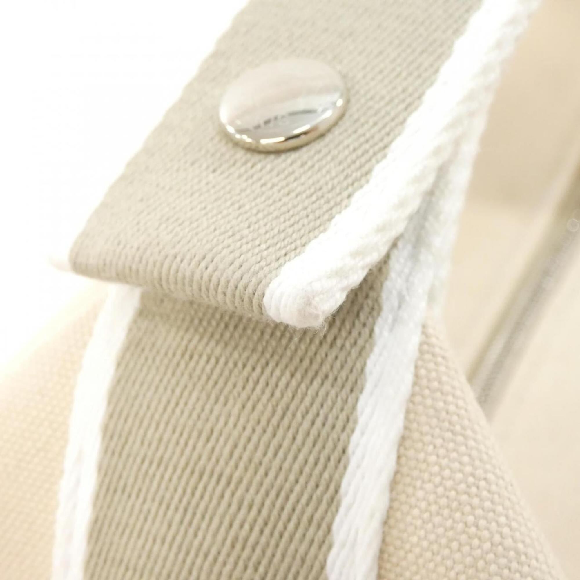 Hermes Natural Canvas Pouch (Pre-Owned)