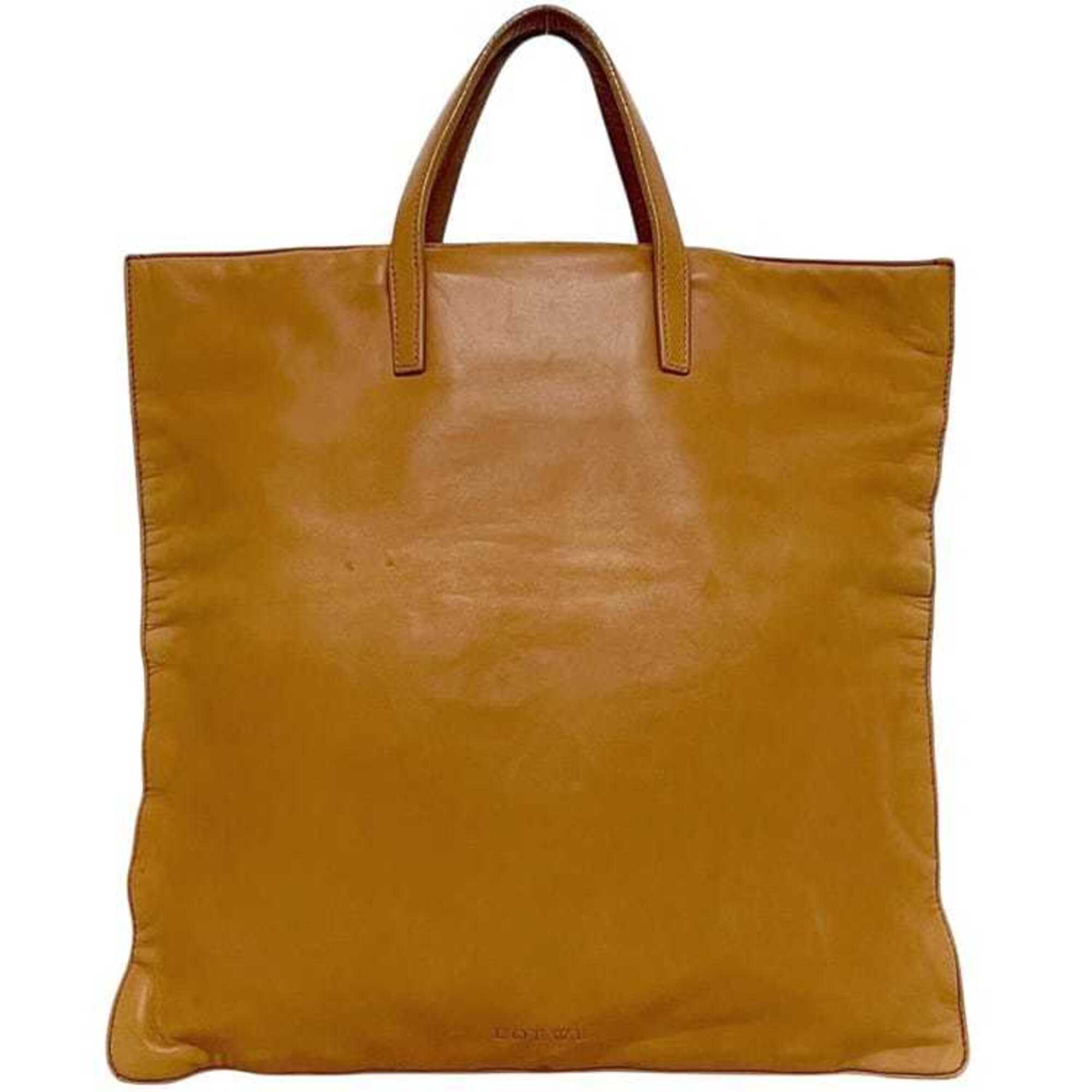 Loewe Brown Nappa Leather Tote Bag (Pre-Owned)