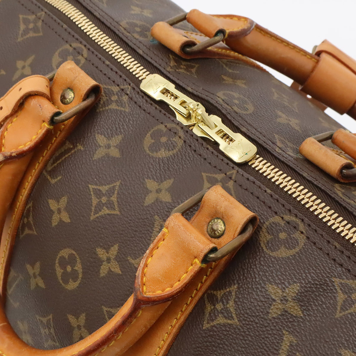 Louis Vuitton Brown Monogram Canvas Pvc Coated Canvas Boston Bag Handbag (Pre-Owned)
