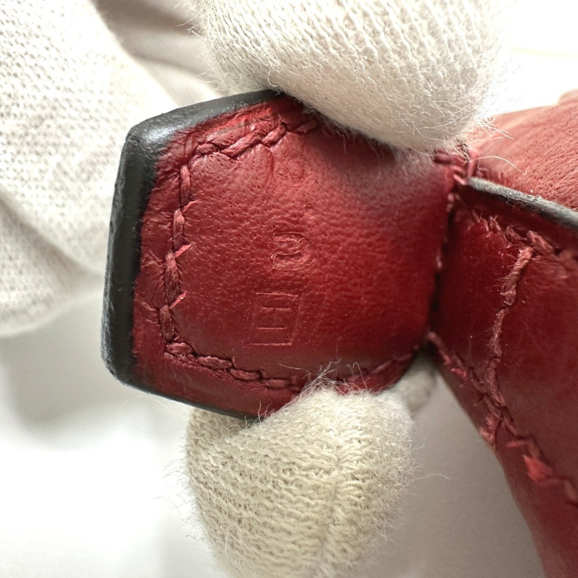 Hermes Bolide Red Color Taurillon Clemence Leather Handbag Shoulder Bag (Pre-Owned)