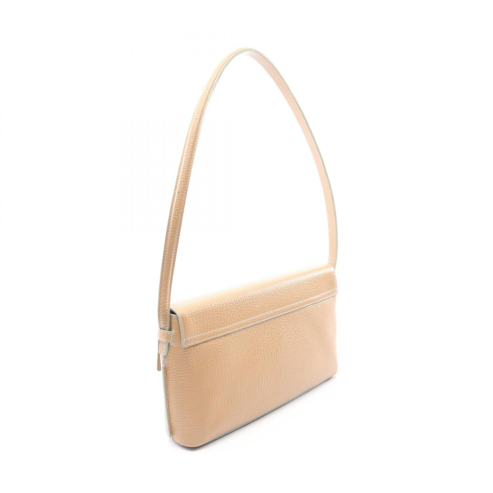Loewe Beige Leather Shoulder Bag (Pre-Owned)