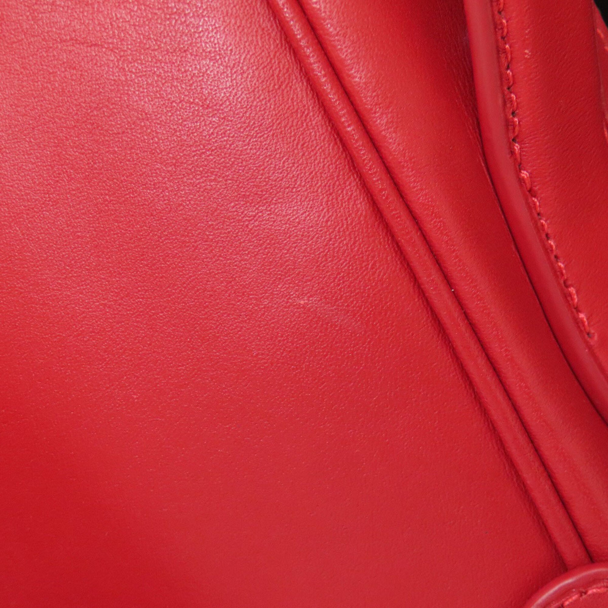Coach Red Color Leather (Pre-Owned)