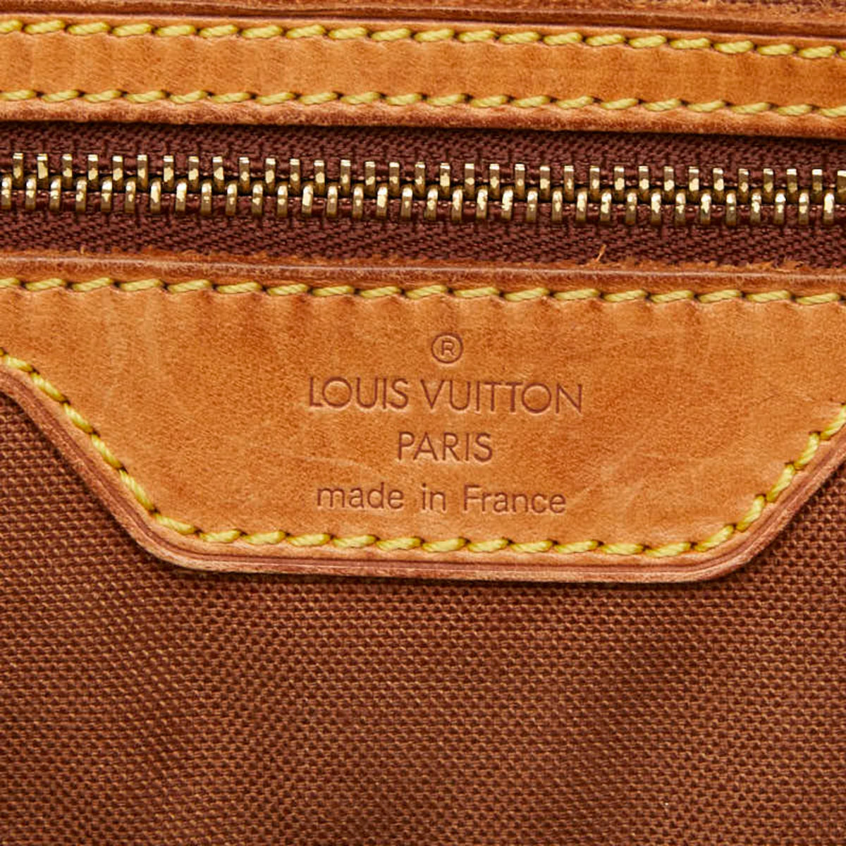 Louis Vuitton Monogram Brown Pvc Leather Shoulder Bag Tote Bag (Pre-Owned)