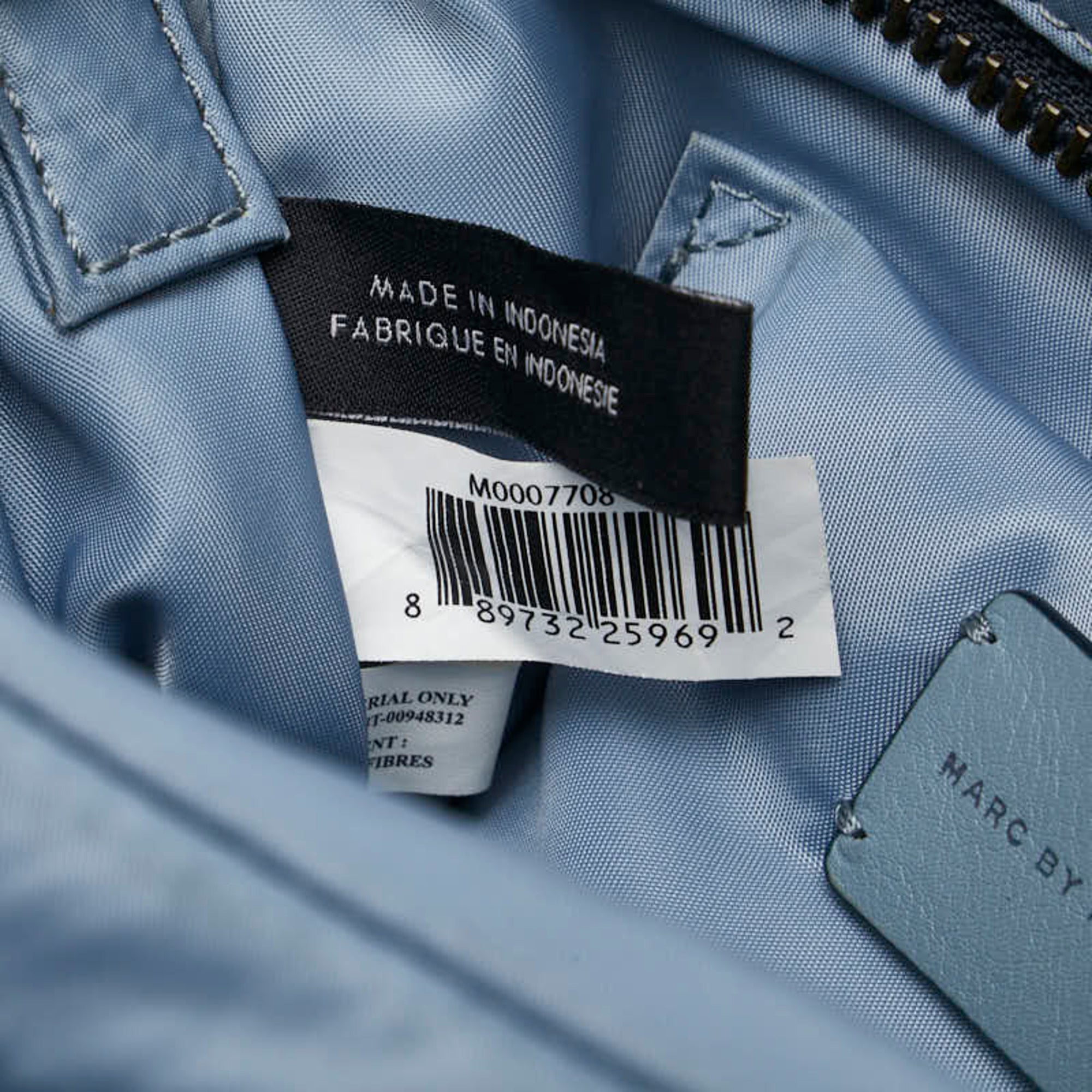 Marc Jacobs Blue Nylon Leather Shoulder Bag (Pre-Owned)