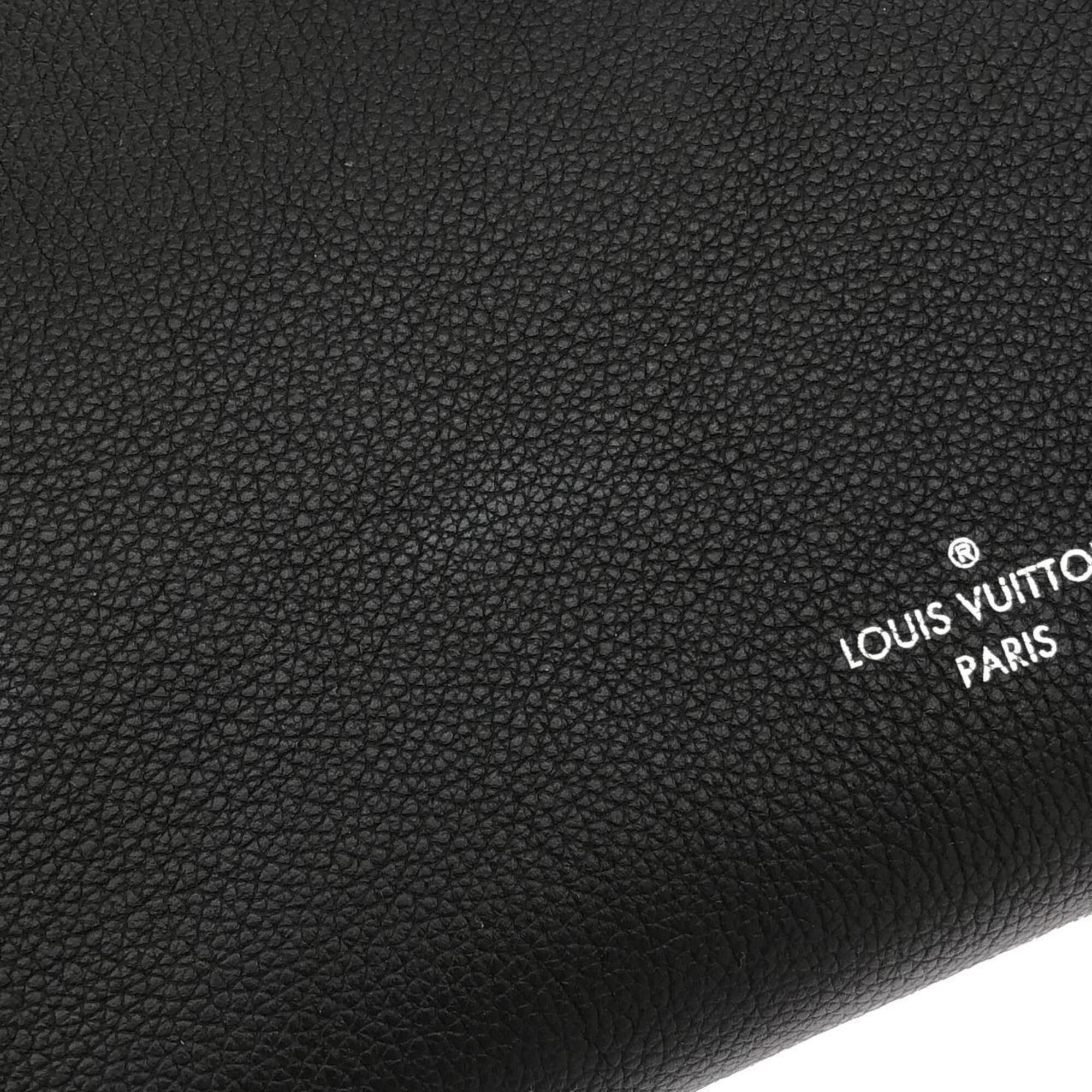 Louis Vuitton Taurillon Black Leather Handbag (Pre-Owned)