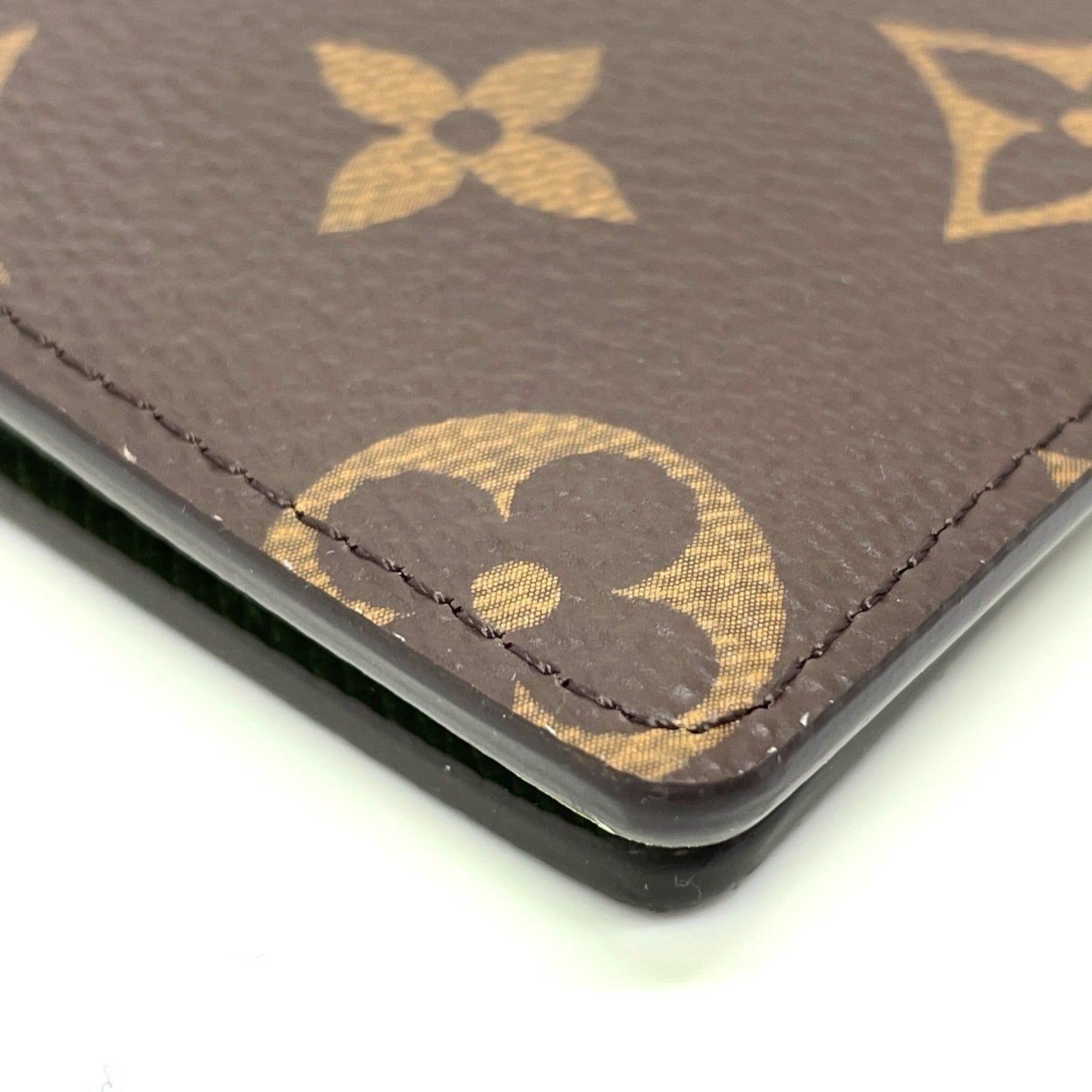 Louis Vuitton Brown Monogram Monogram Wallet (Bi-Fold) (Pre-Owned)