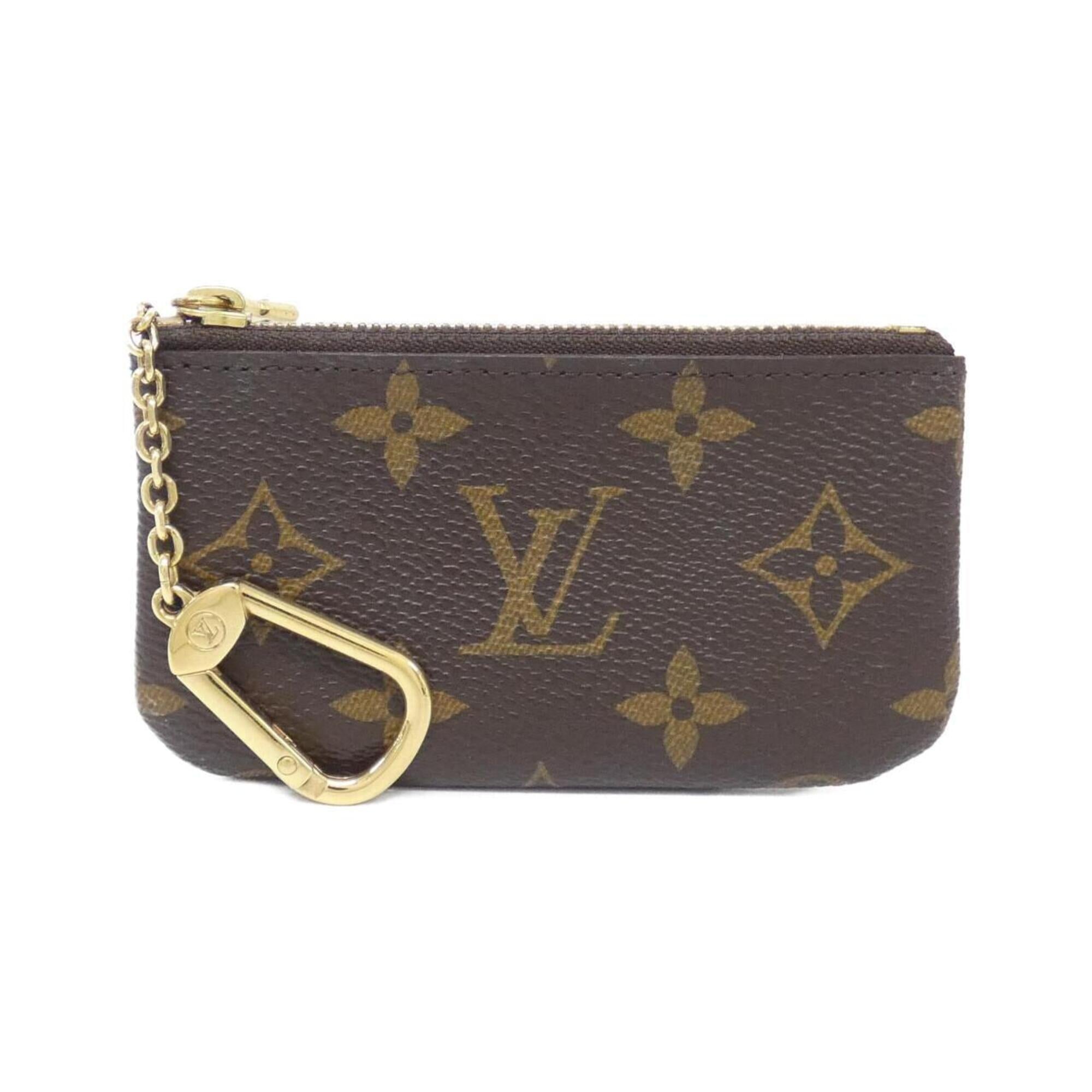 Louis Vuitton Marron Coated Canvas Coin Purse/Coin Case (Pre-Owned)