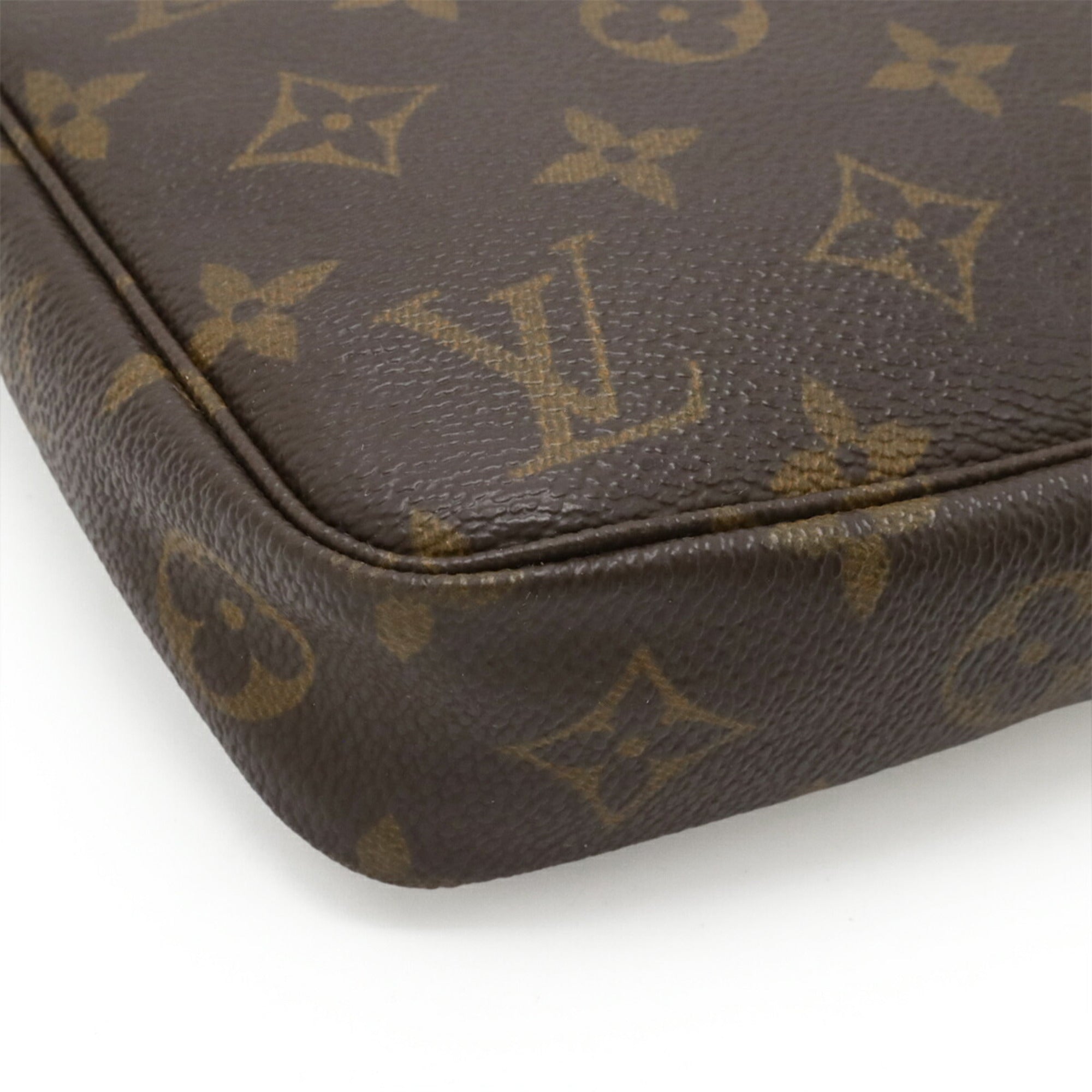 Louis Vuitton Monogram Brown Monogram Handbag Pochette (Pre-Owned)