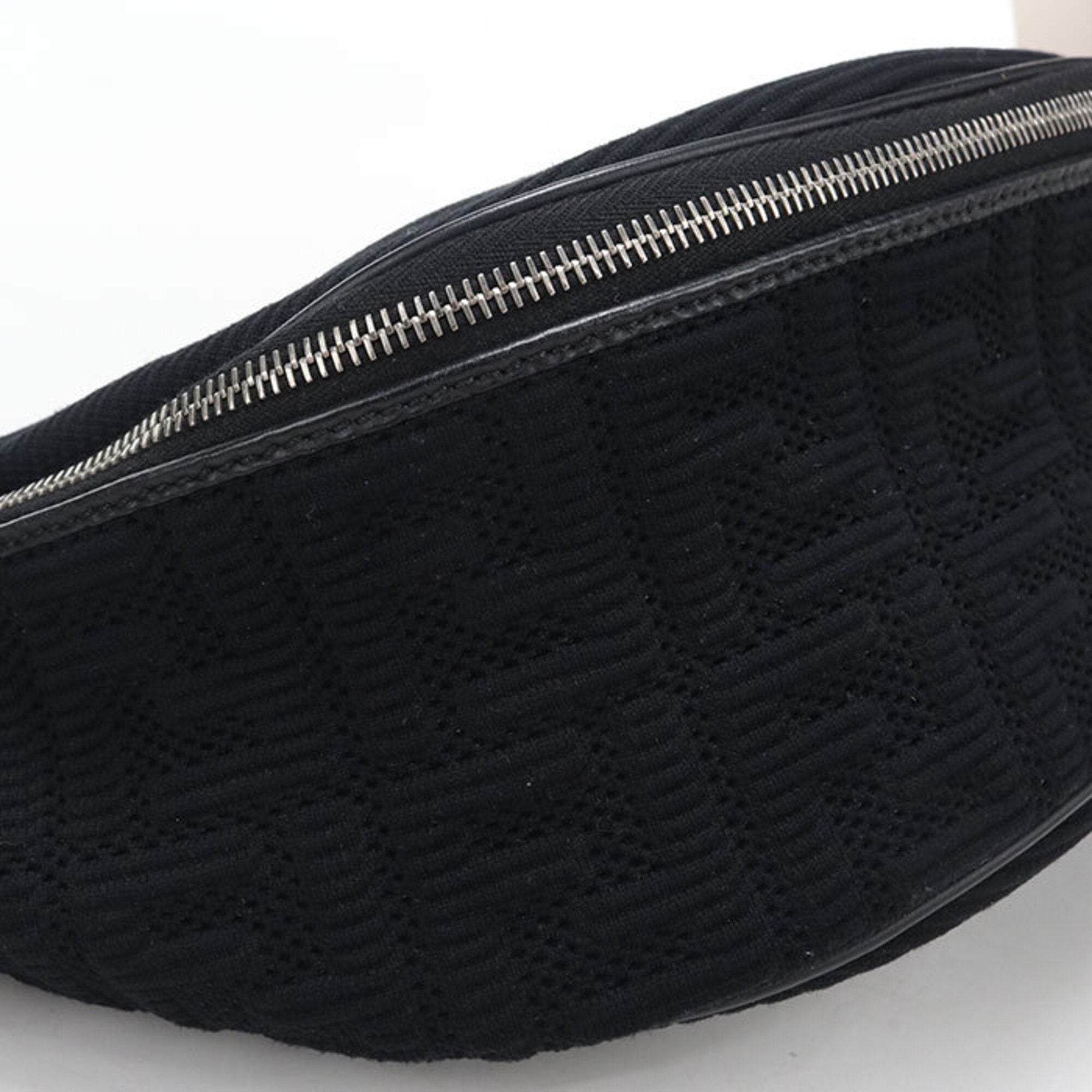 Fendi Black Jacquard Sling Bag (Pre-Owned)