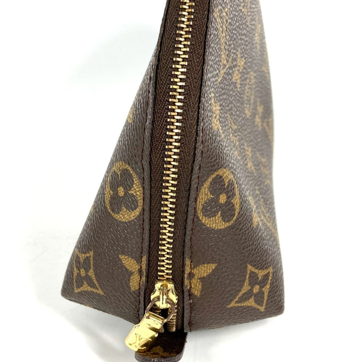 Louis Vuitton Brown Monogram Canvas Pouch Wash Bag (Pre-Owned)