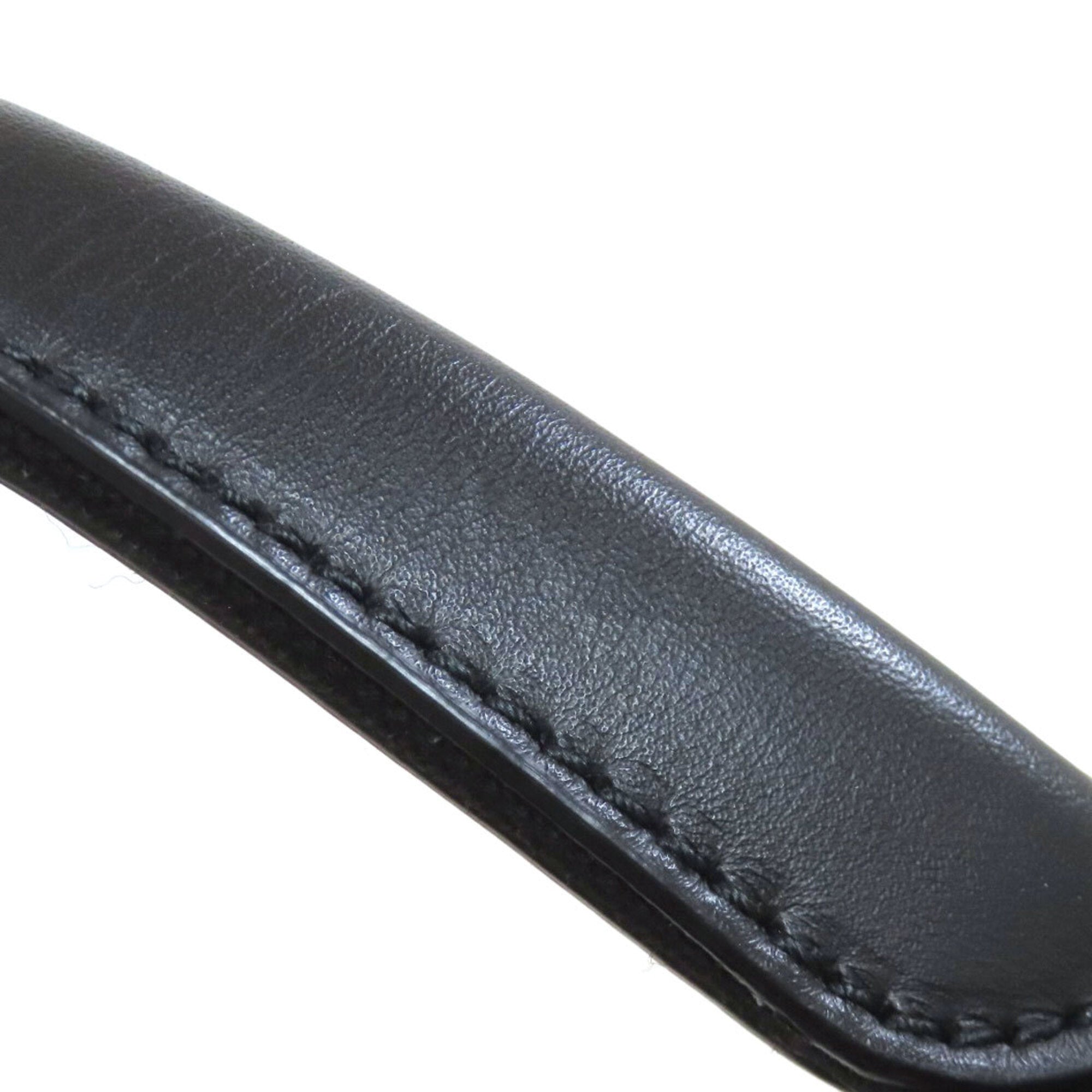 Balenciaga Black White Canvas Handbag Pouch (Pre-Owned)