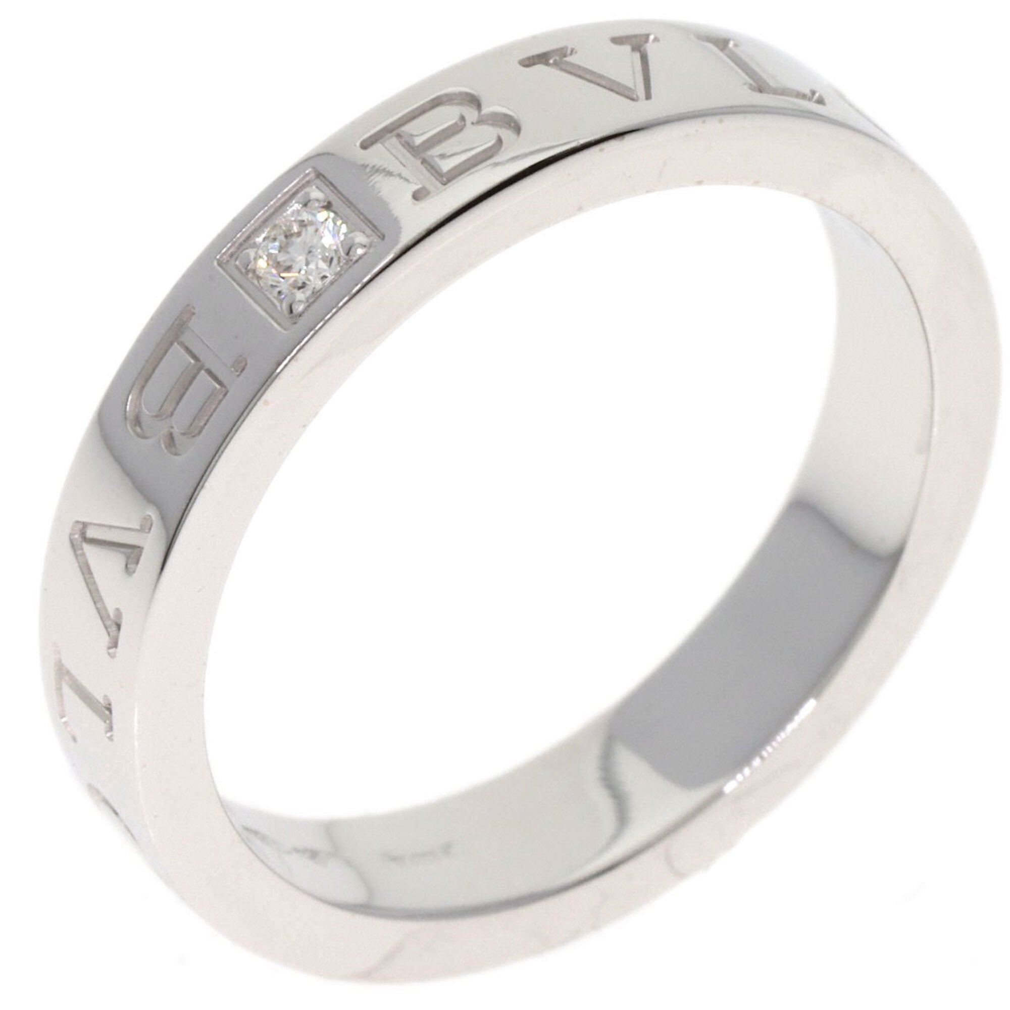 Bvlgari White Gold (18K) Band Ring (Pre-Owned)
