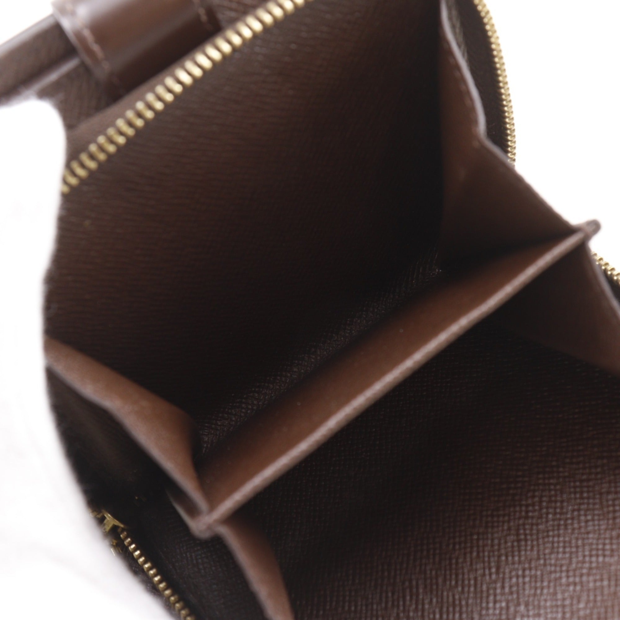 Louis Vuitton Brown Damier Canvas Wallet (Bi-Fold) (Pre-Owned)