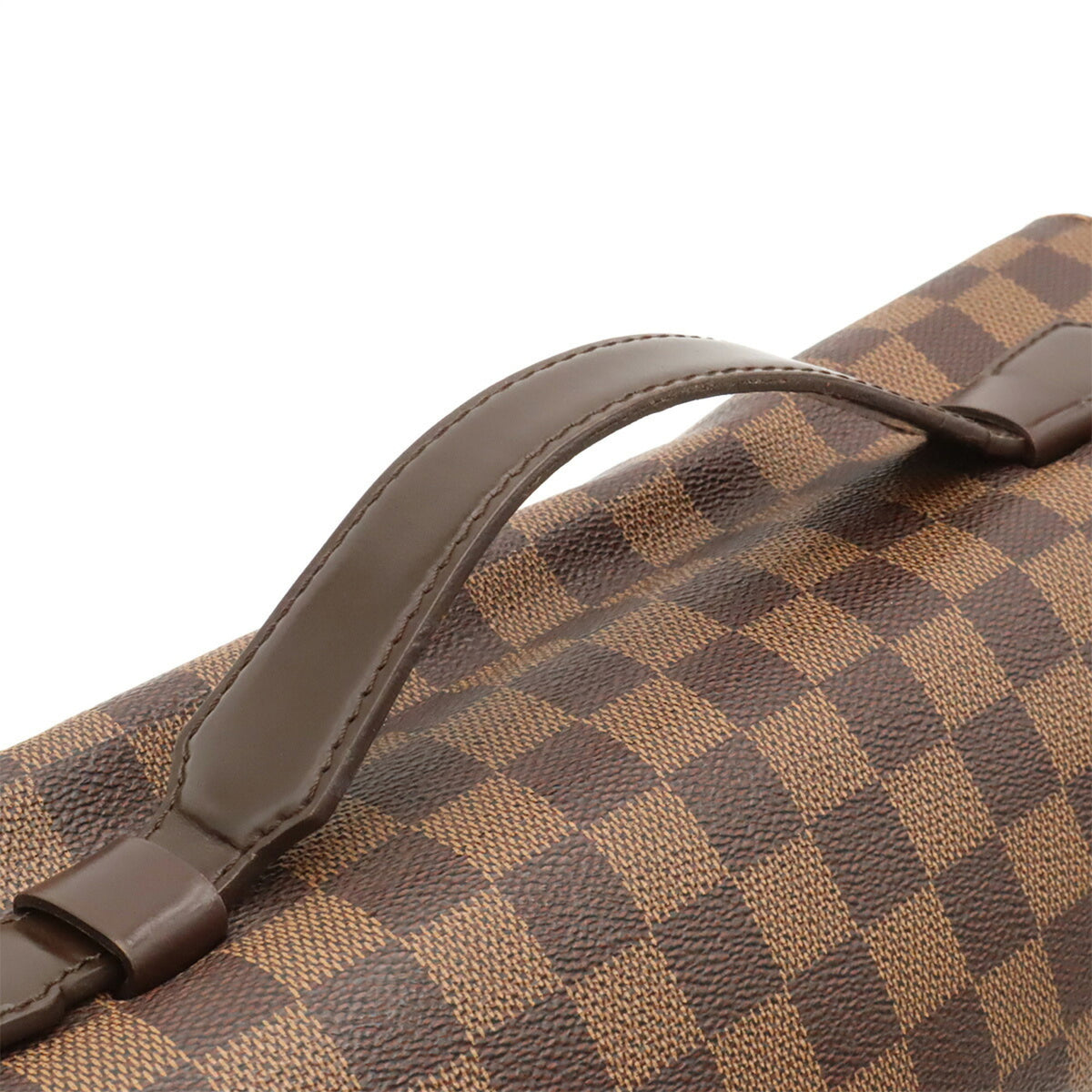 Louis Vuitton Brown Damier Canvas Galle Damier Canvas Handbag Shoulder Bag (Pre-Owned)