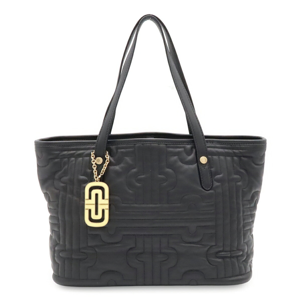 Bvlgari Black Quilting Shoulder Bag Tote Bag (Pre-Owned)