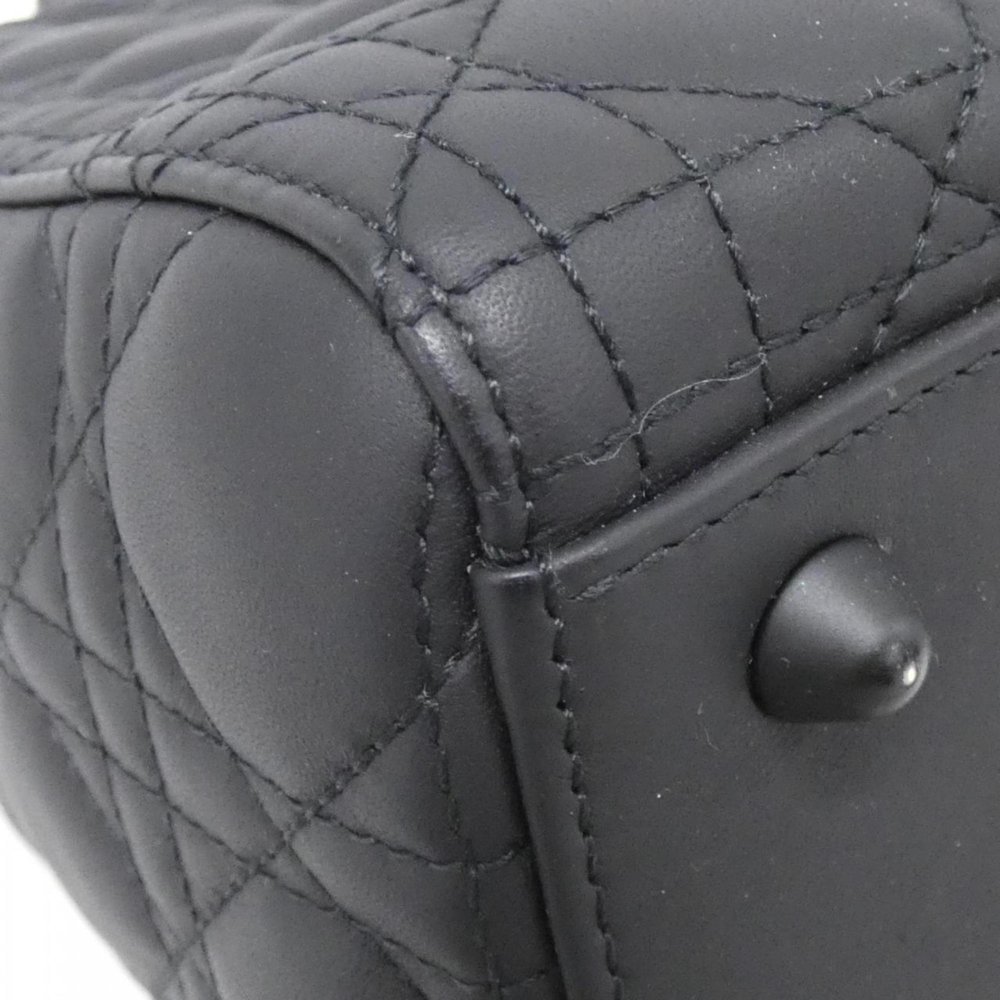 Christian Dior Black Leather Handbag (Pre-Owned)