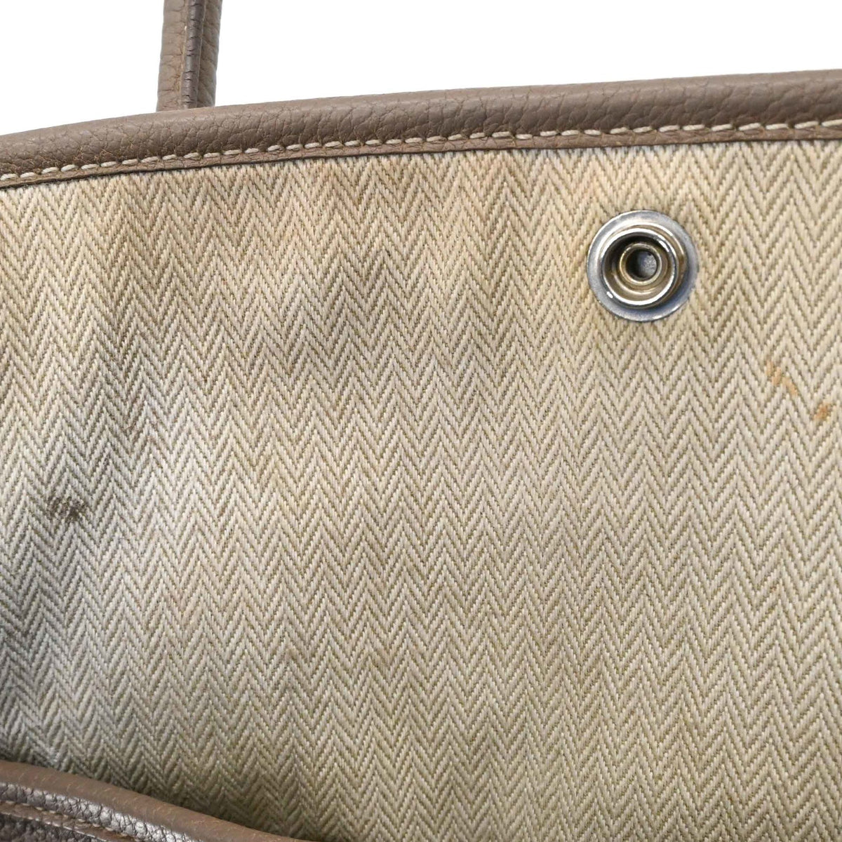 Hermes Etoupe Gray Negonda Leather Tote Bag (Pre-Owned)