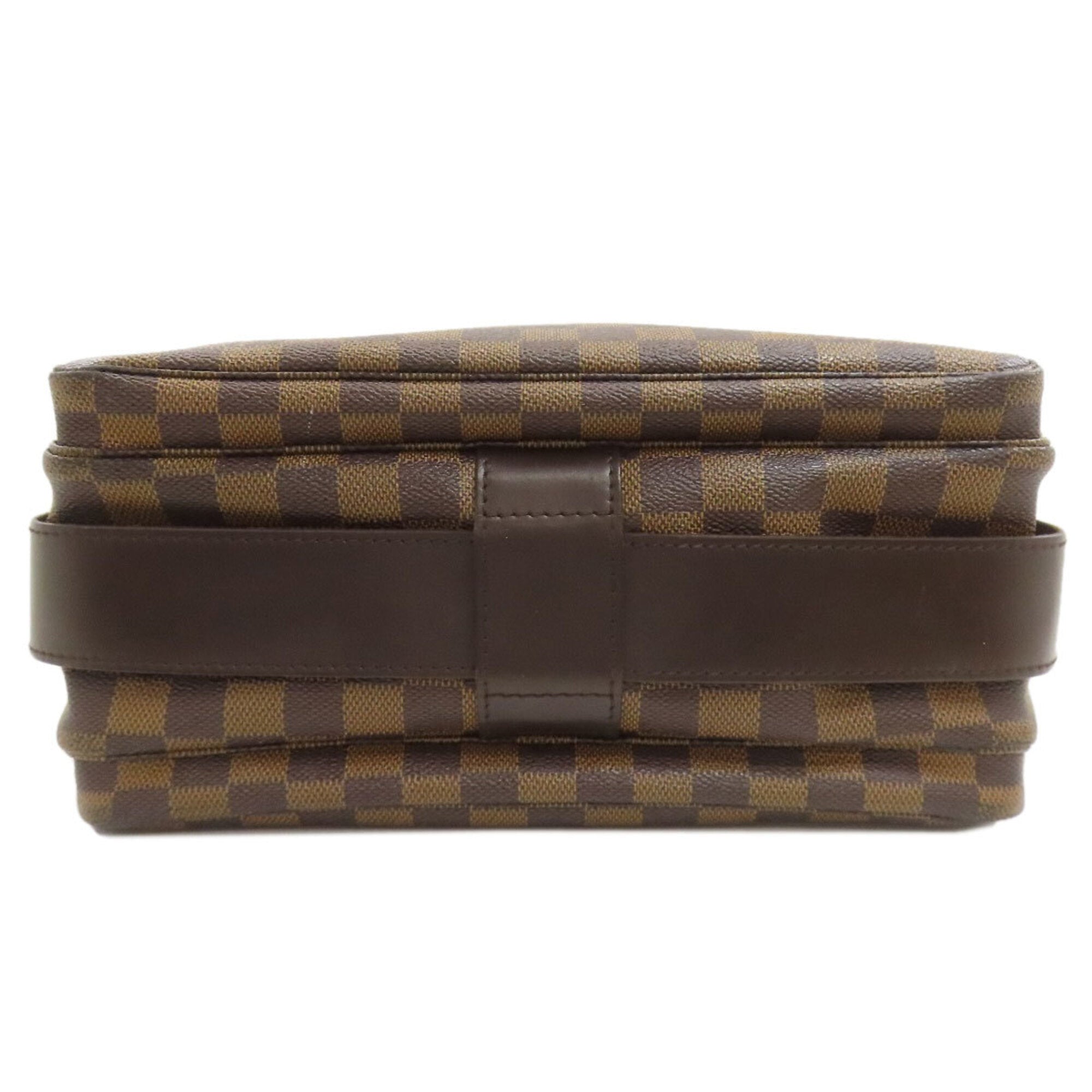 Louis Vuitton Damier Damier Canvas Ebene Damier Canvas Shoulder Bag (Pre-Owned)