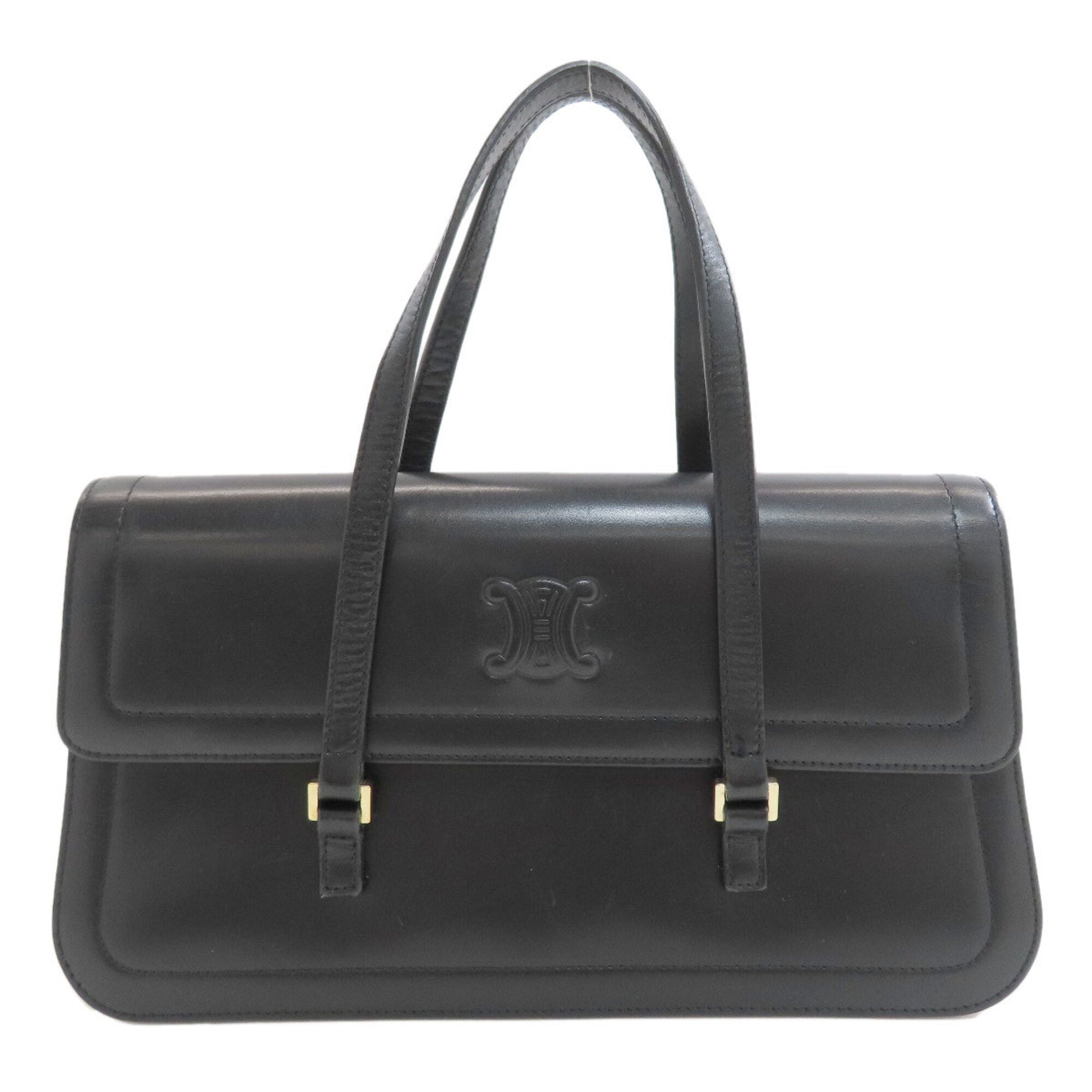 Celine Black Leather Handbag (Pre-Owned)