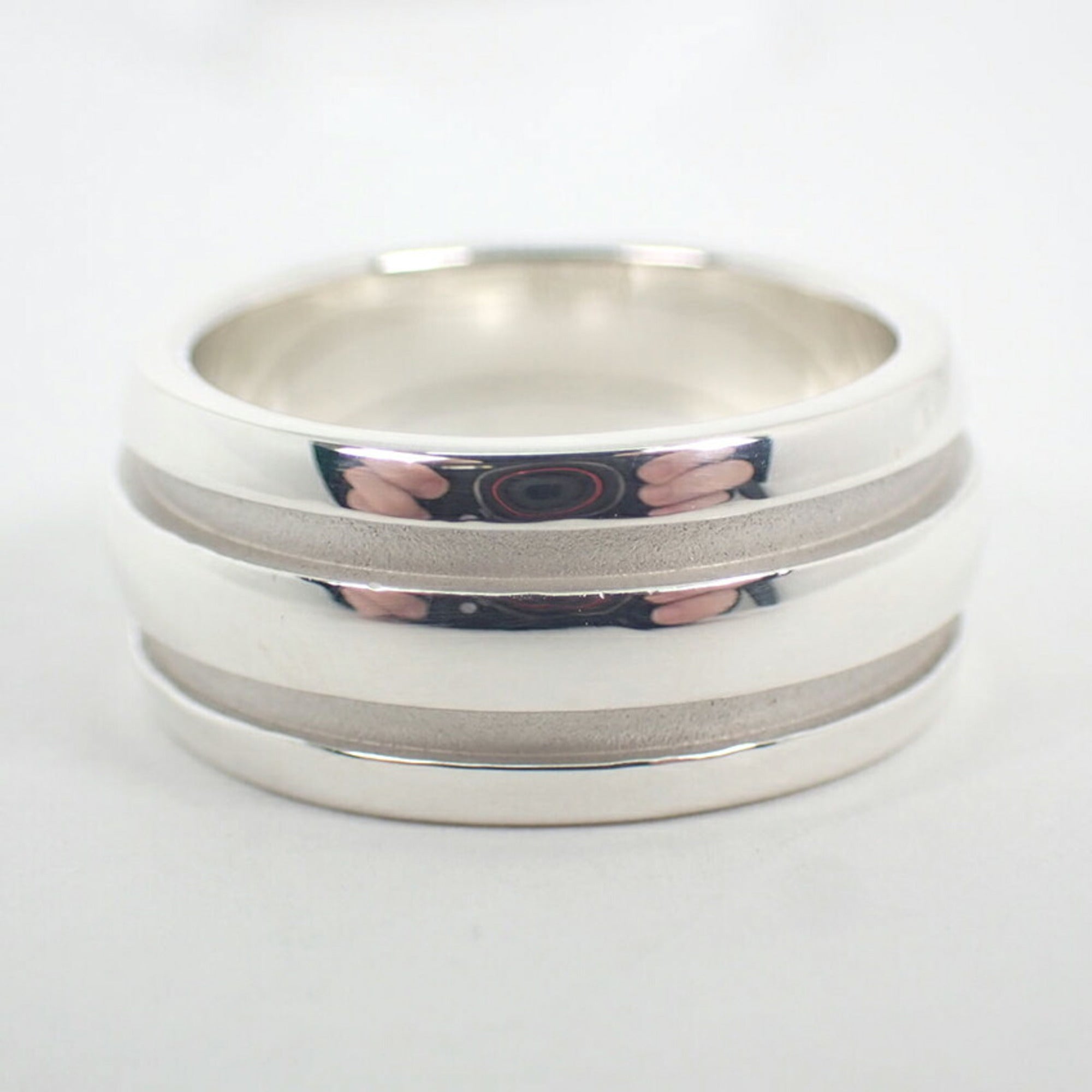 Tiffany Sterling Silver 925 Band Ring (Pre-Owned)