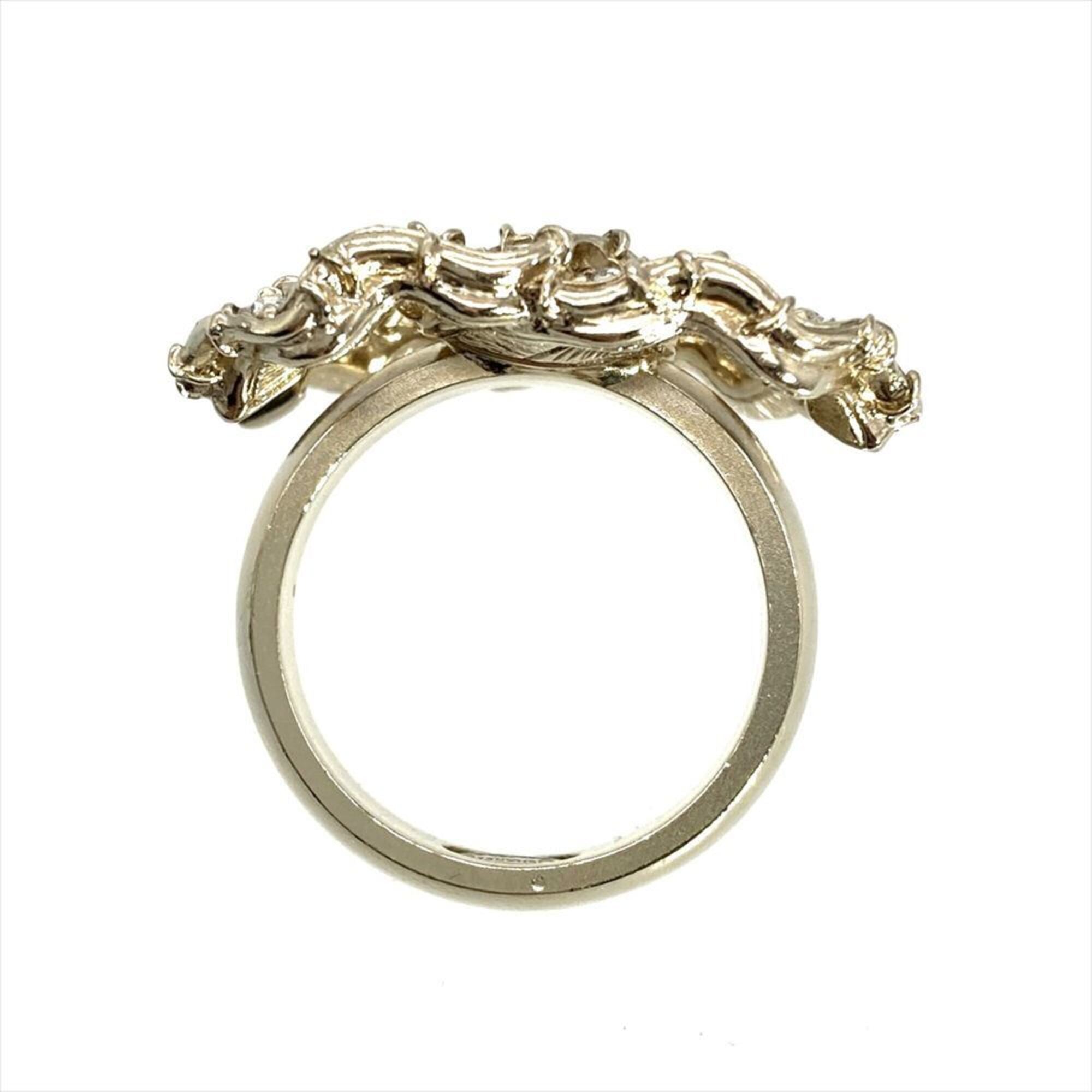 Chanel Metal Band Ring (Pre-Owned)