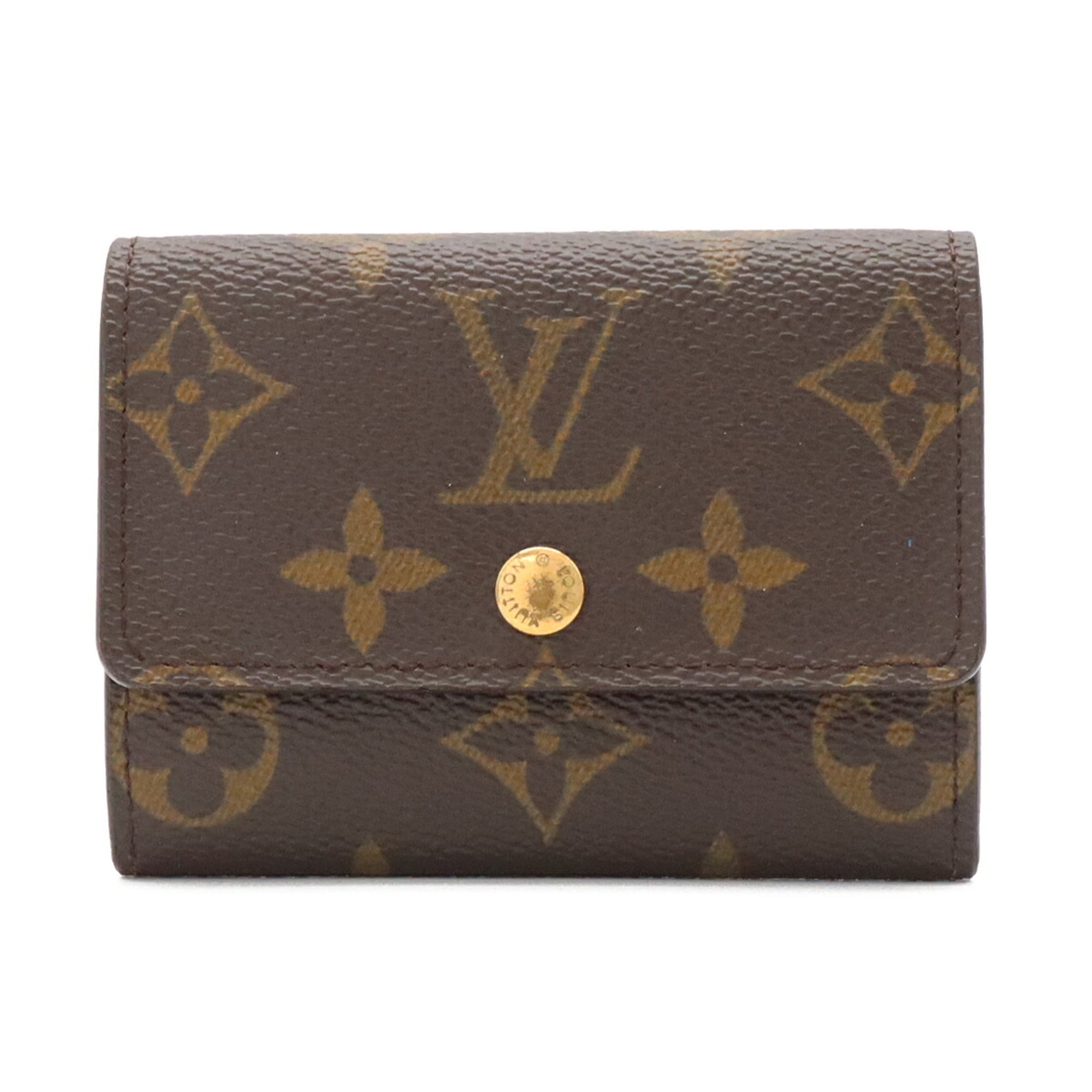 Louis Vuitton Brown Monogram Canvas Coin Purse/Coin Case (Pre-Owned)