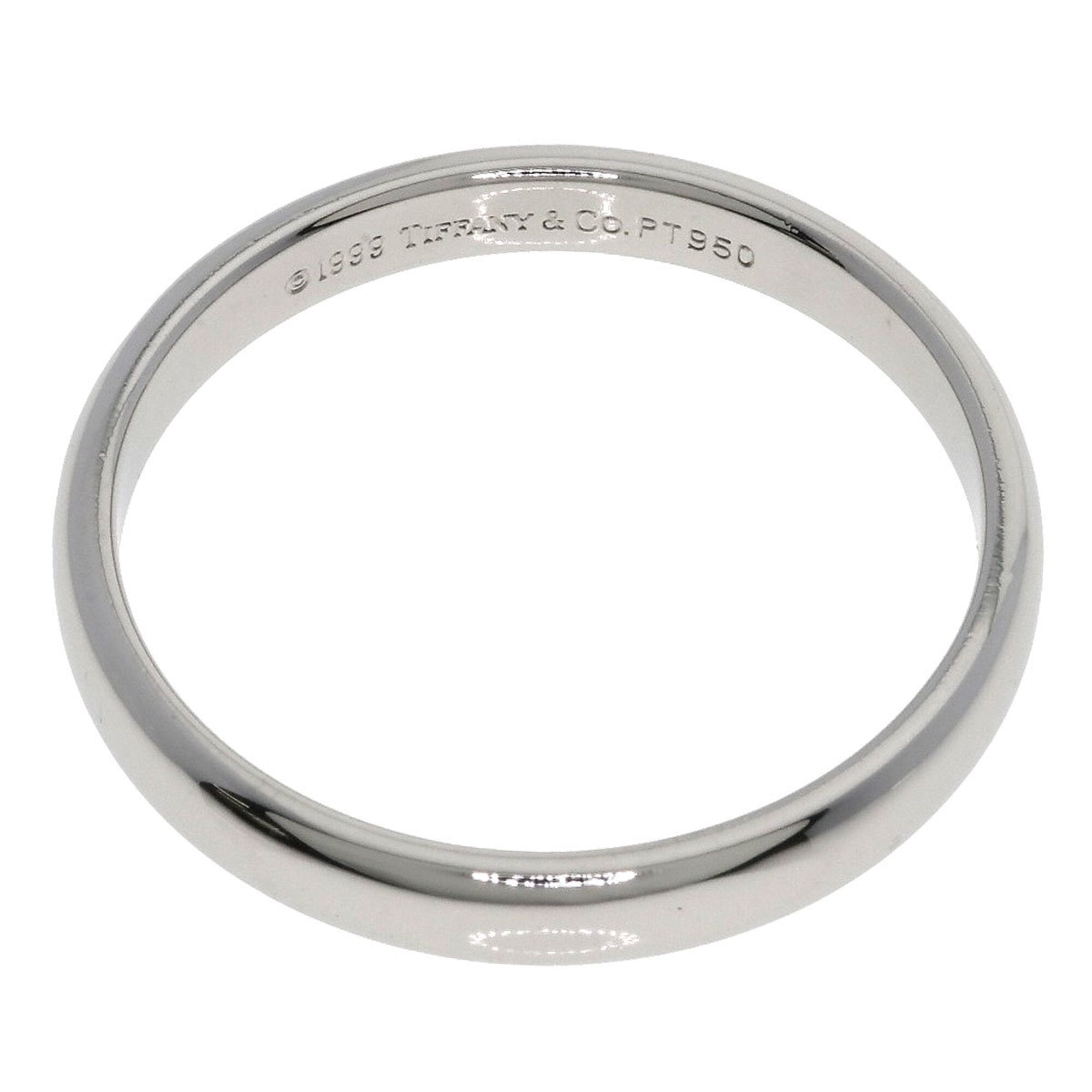 Tiffany Platinum 950 Band Ring (Pre-Owned)