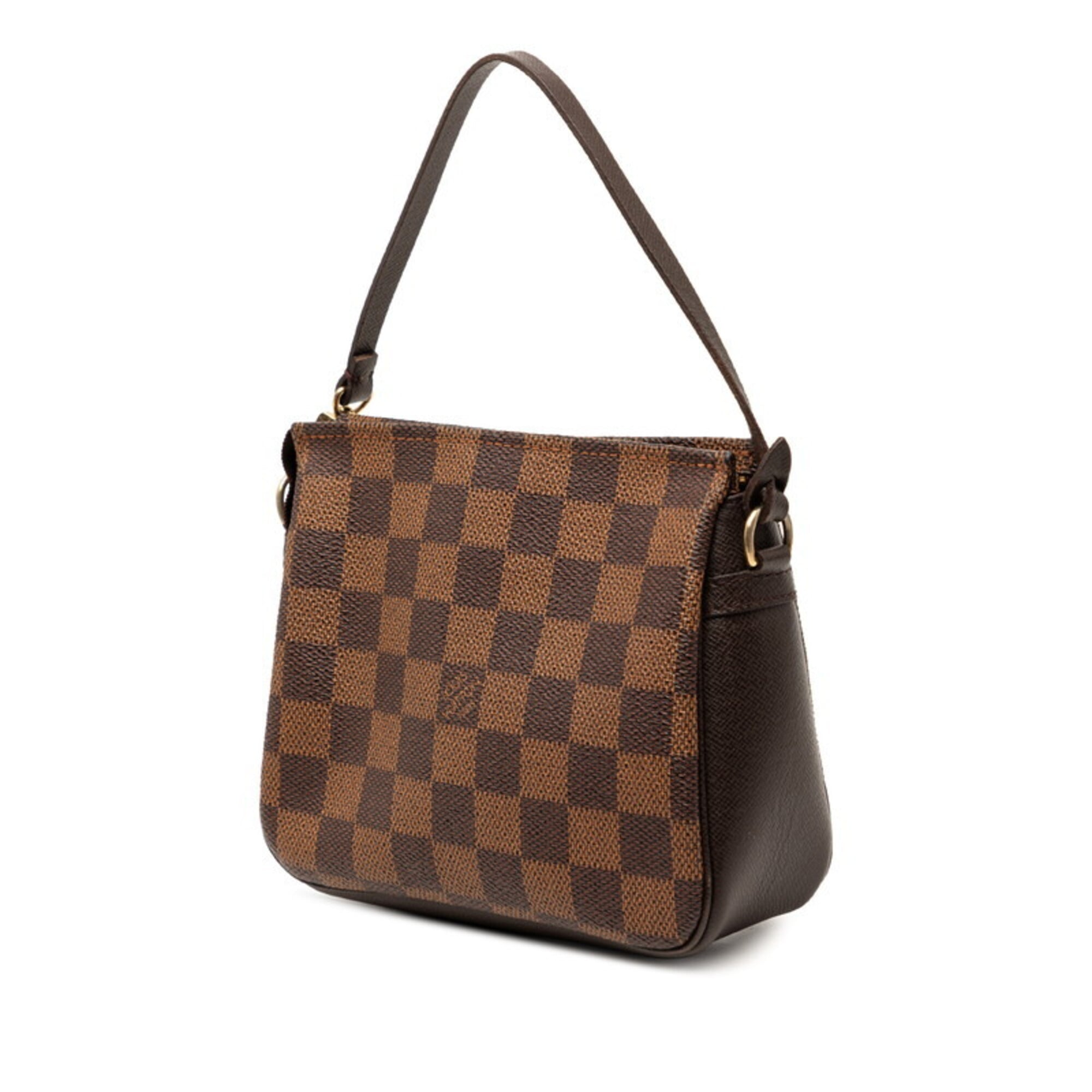 Louis Vuitton Brown Pvc Leather Handbag (Pre-Owned)