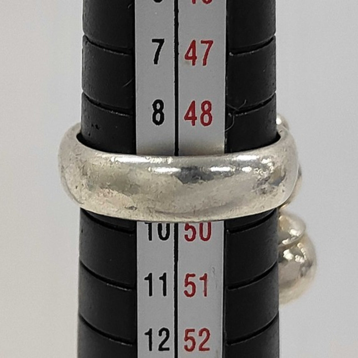 Tiffany Silver Silver 925 Band Ring (Pre-Owned)