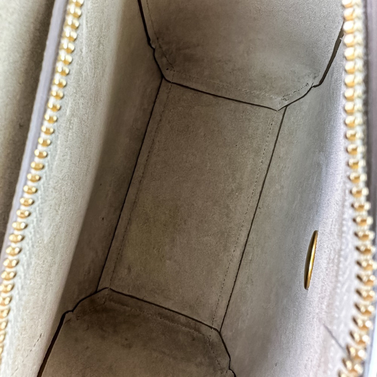Celine Beige Leather Shoulder Bag (Pre-Owned)