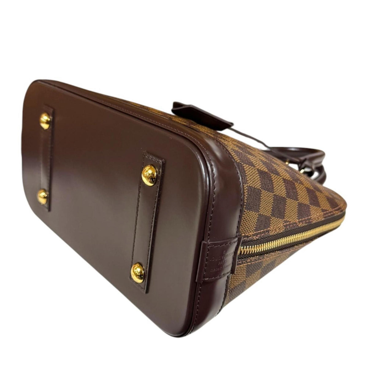Louis Vuitton Brown Damier Canvas Or Damier Canvas Handbag (Pre-Owned)