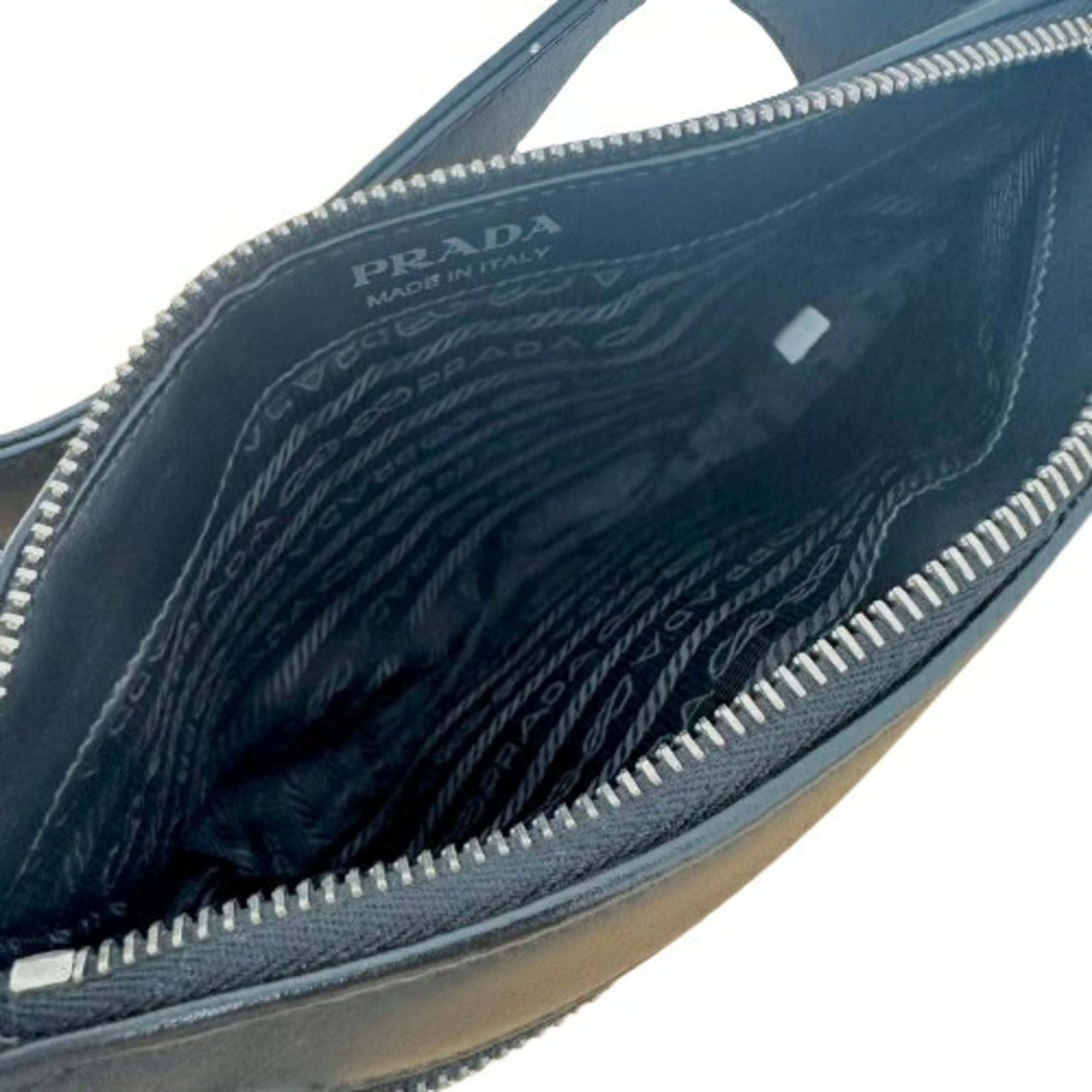 Prada Black Nero Leather Fanny Pack (Pre-Owned)