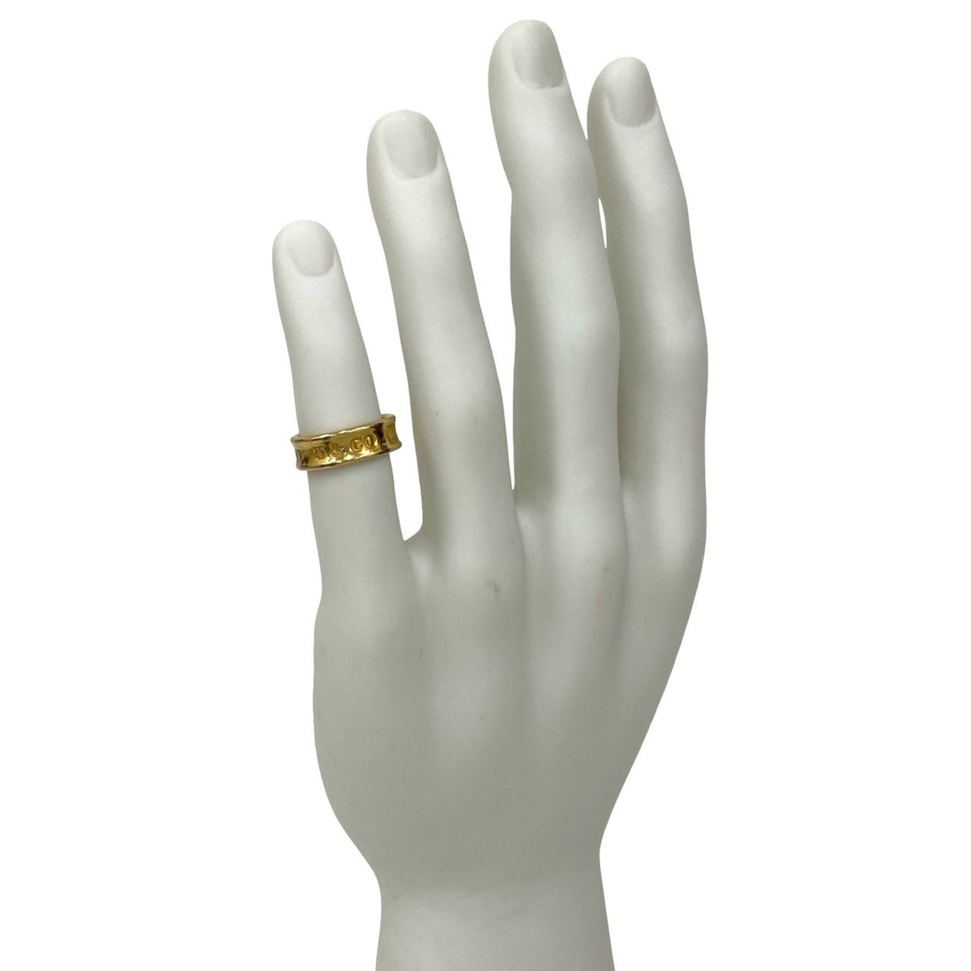 Tiffany Gold Yellow Gold (18K) Band Ring (Pre-Owned)