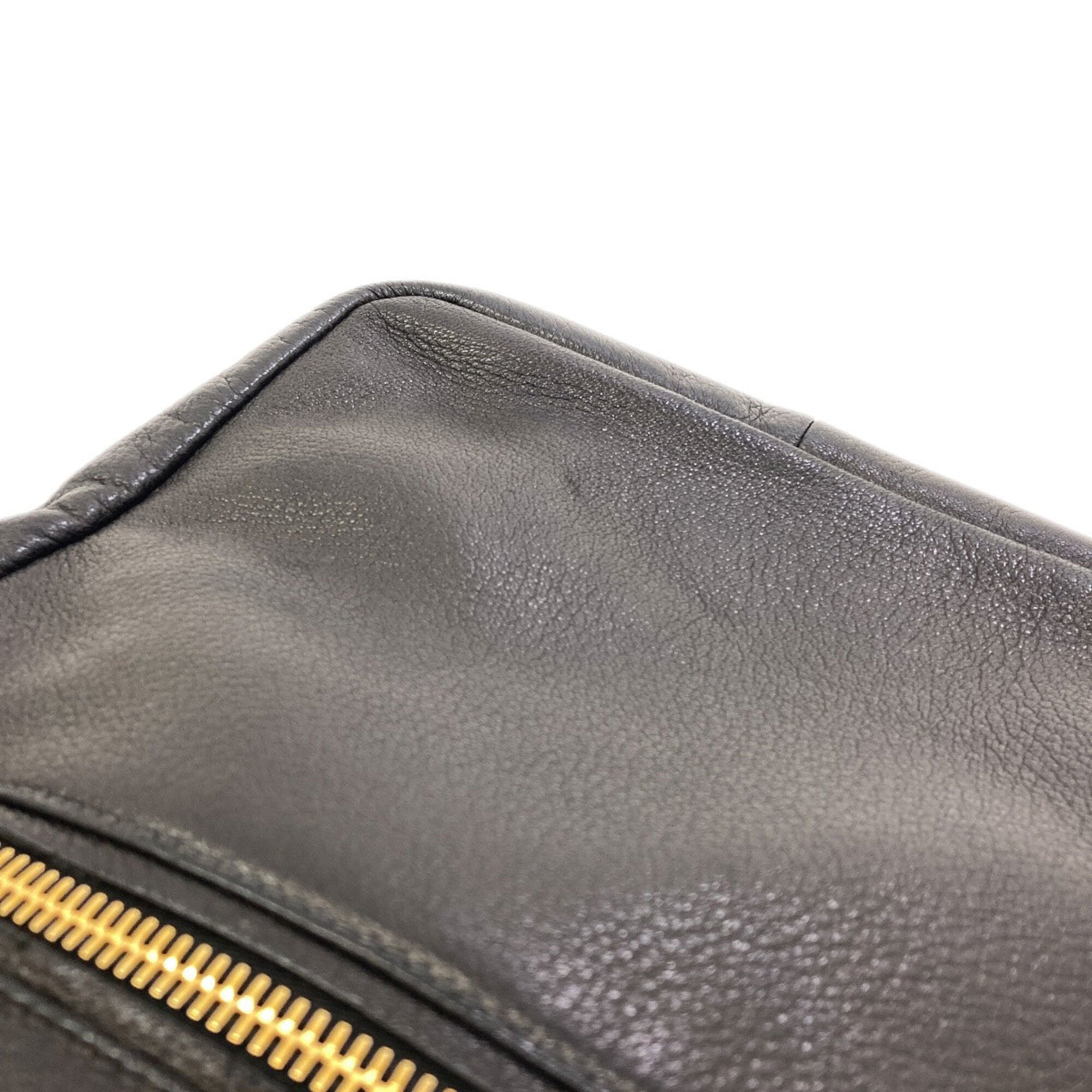 Prada Black Leather Shoulder Bag (Pre-Owned)