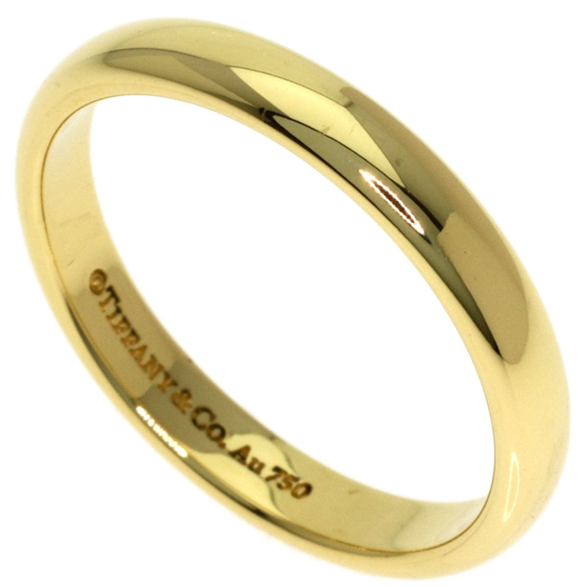 Tiffany Yellow Gold (18K) Band Ring (Pre-Owned)