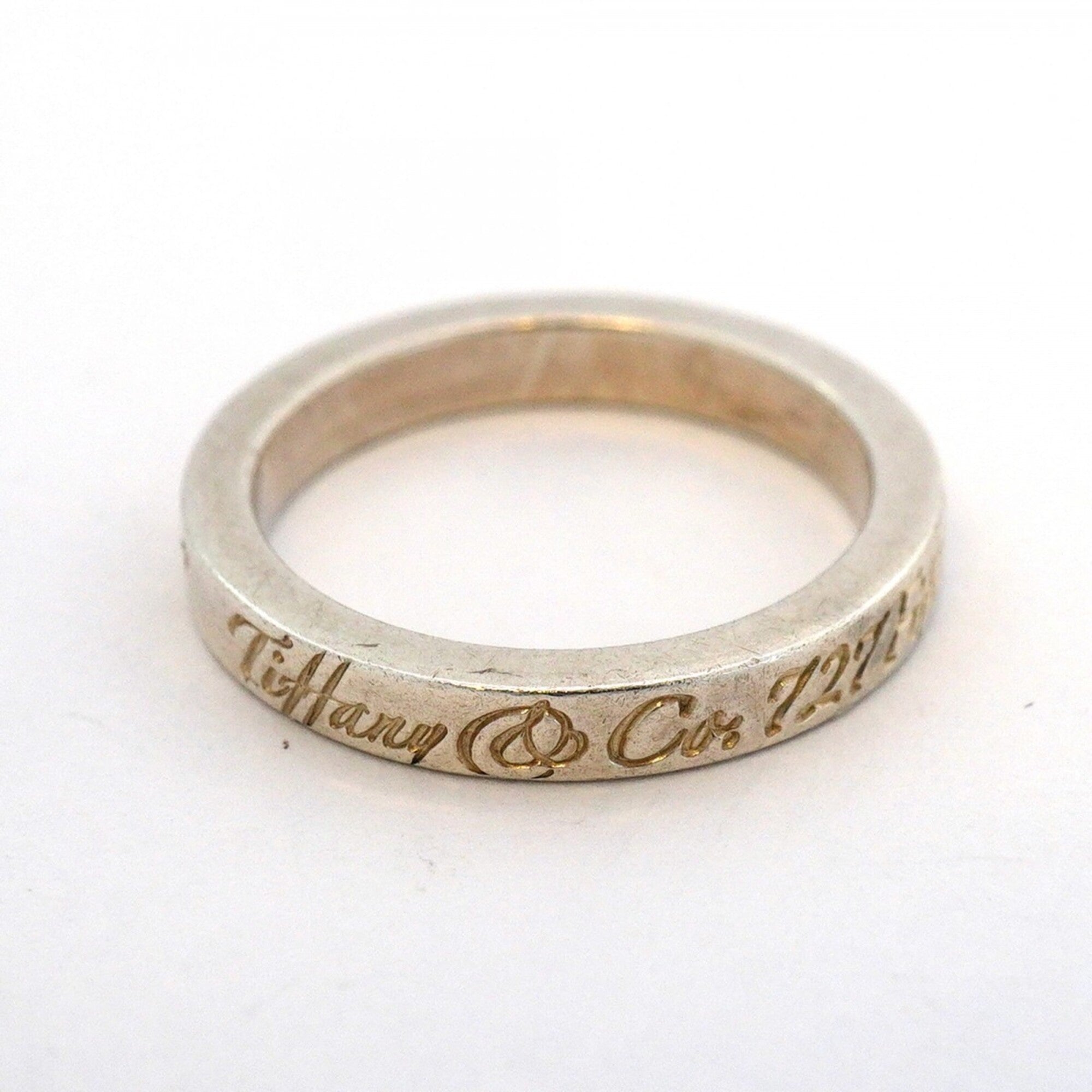 Tiffany Silver 925 Band Ring (Pre-Owned)