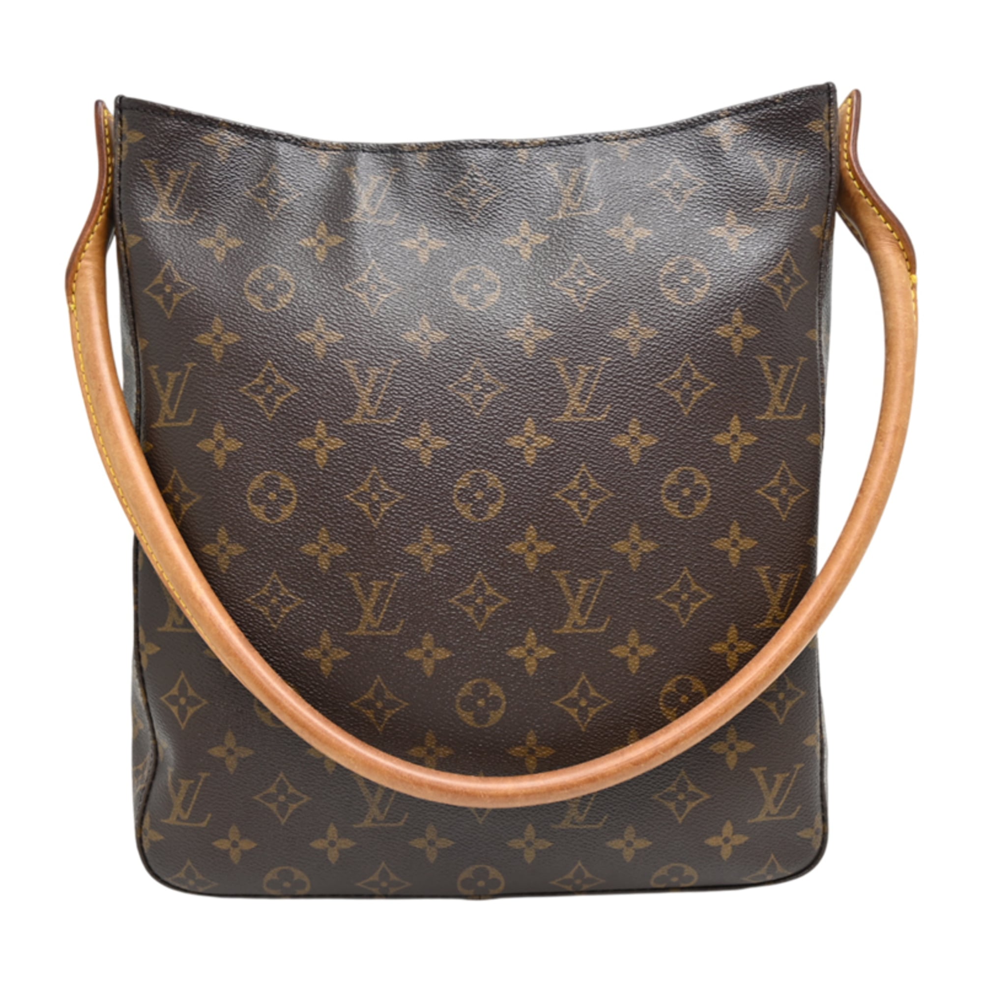 Louis Vuitton Brown Monogram Shoulder Bag (Pre-Owned)