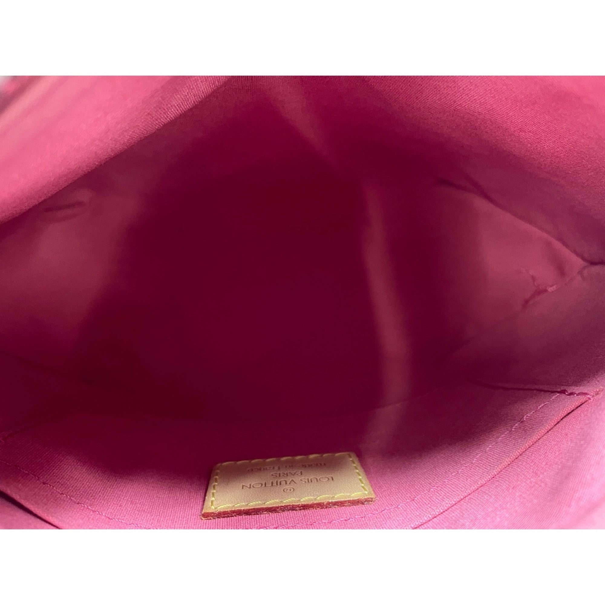 Louis Vuitton Red Color Vernis Shoulder Bag (Pre-Owned)