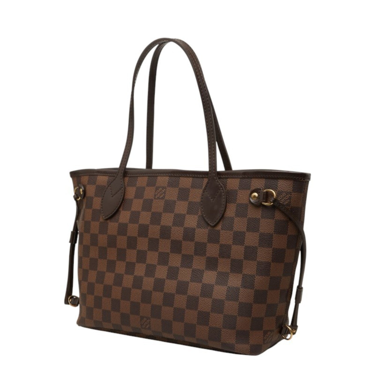 Louis Vuitton Brown Pvc Leather Handbag Tote Bag (Pre-Owned)