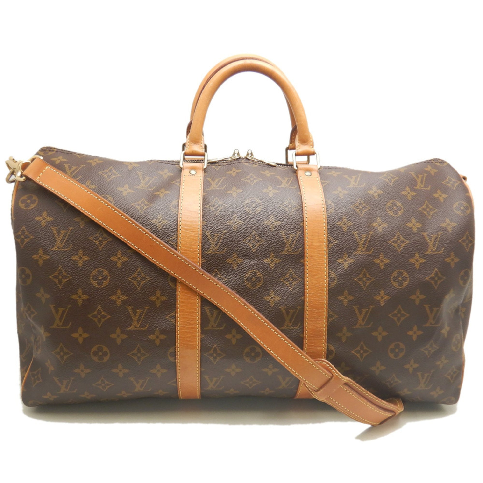 Louis Vuitton Brown Monogram Boston Bag (Pre-Owned)